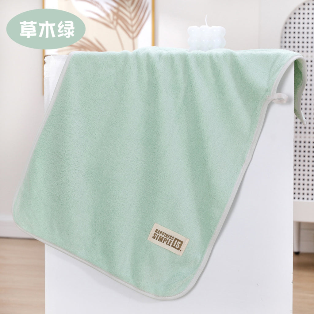 Coral Velvet Towel