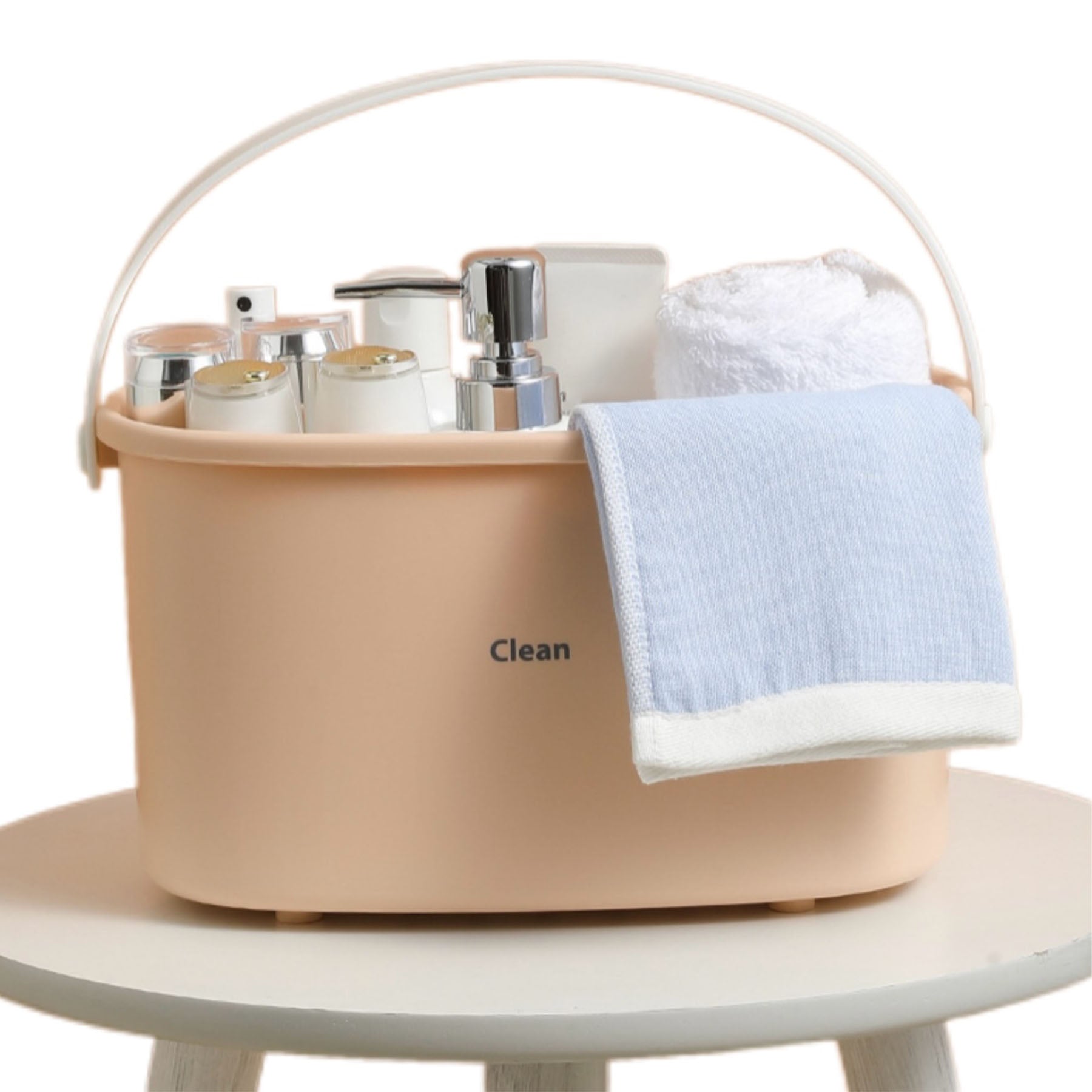 European-Style Portable Bath Basket
