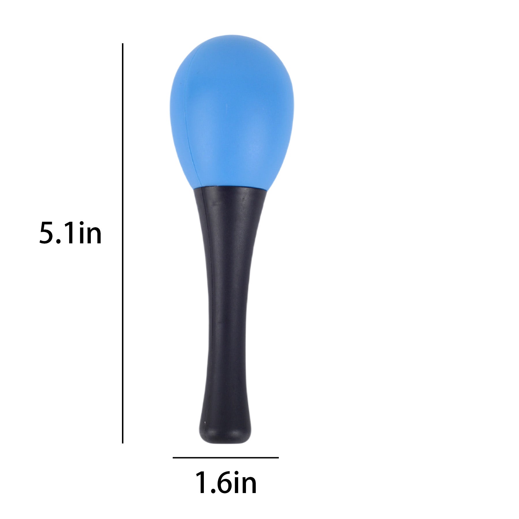 Colored Plastic Maracas Toy