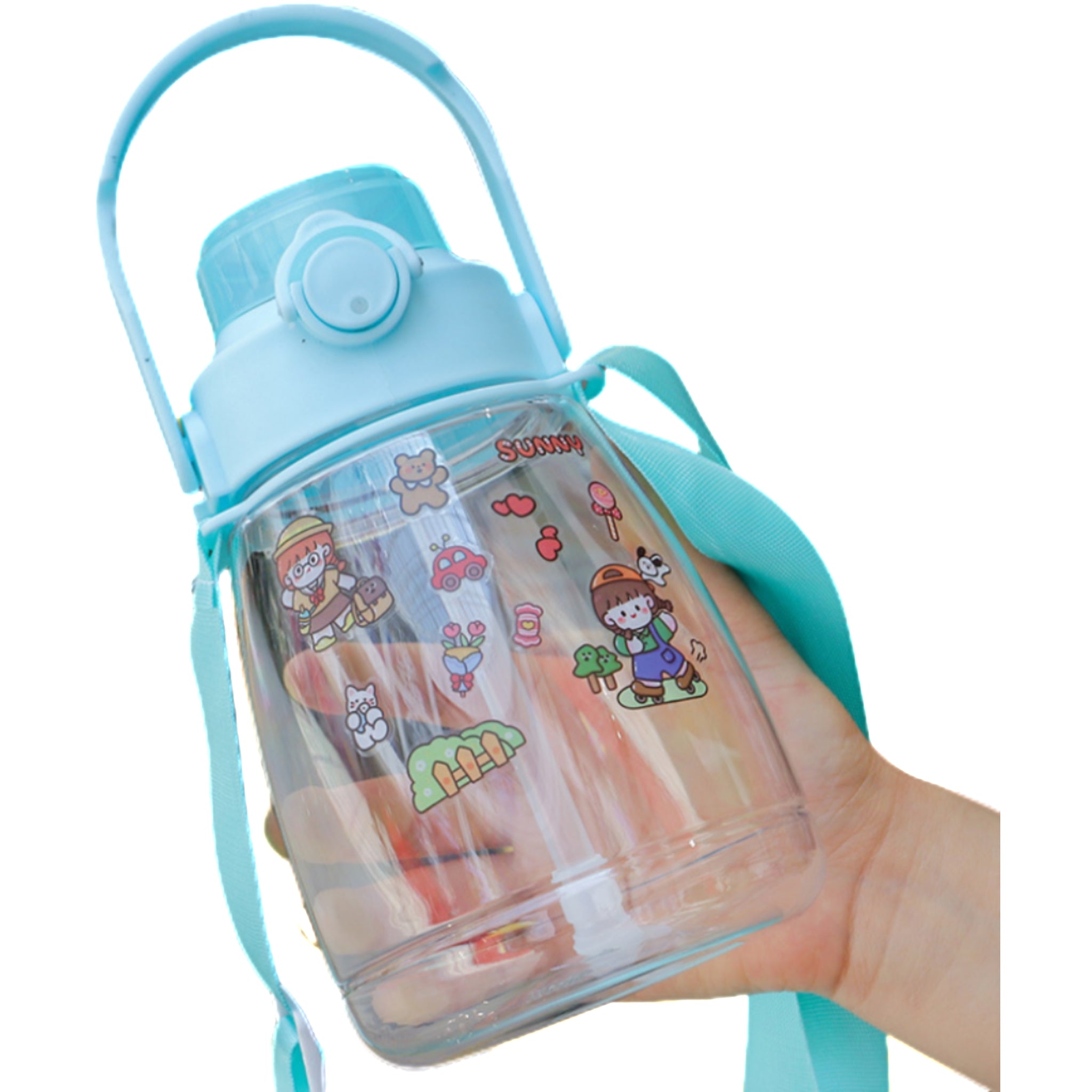 41 Oz Big Belly Cup With Straw For Direct Drinking