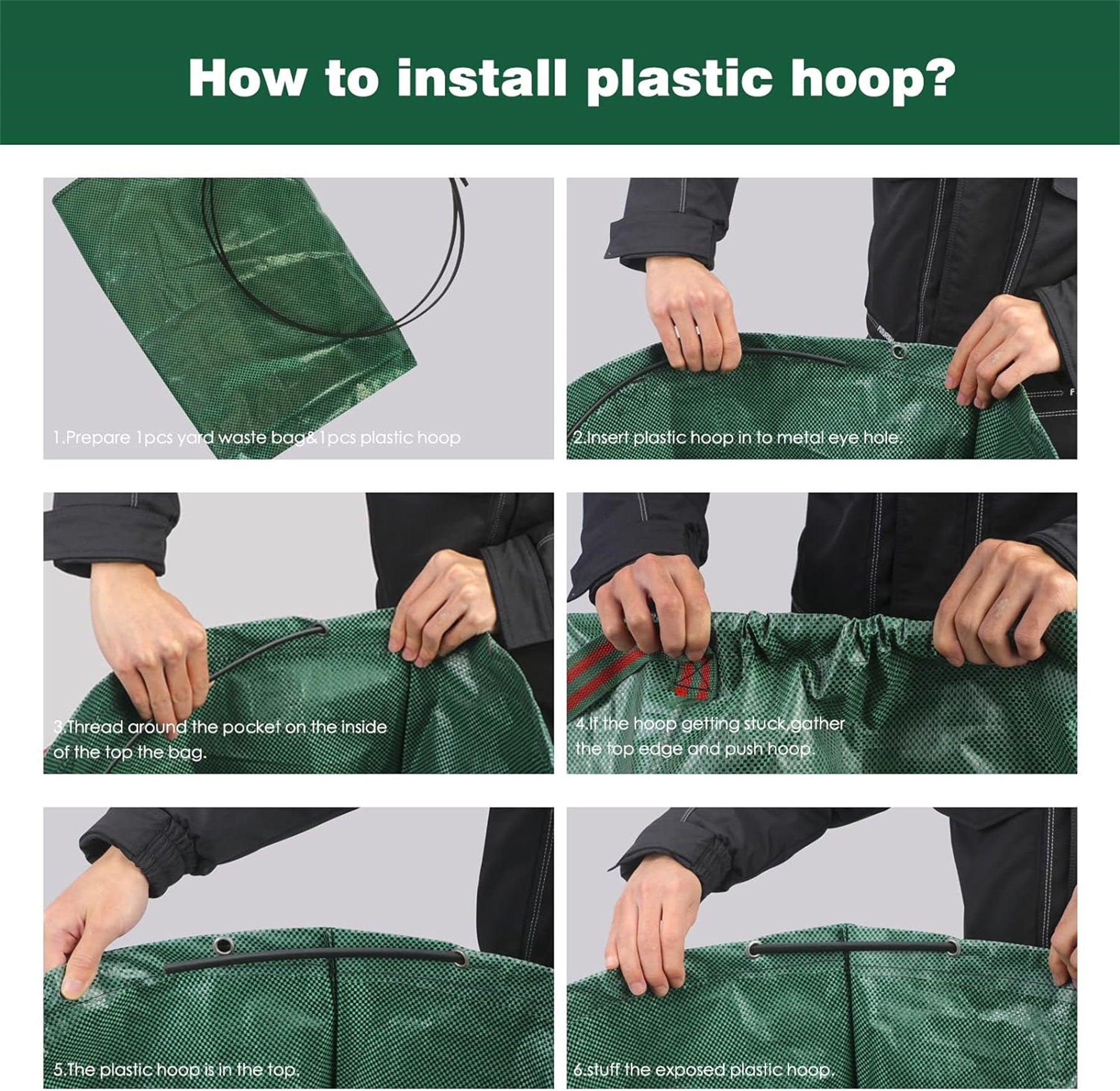 72 Gallons Garden Waste Bag