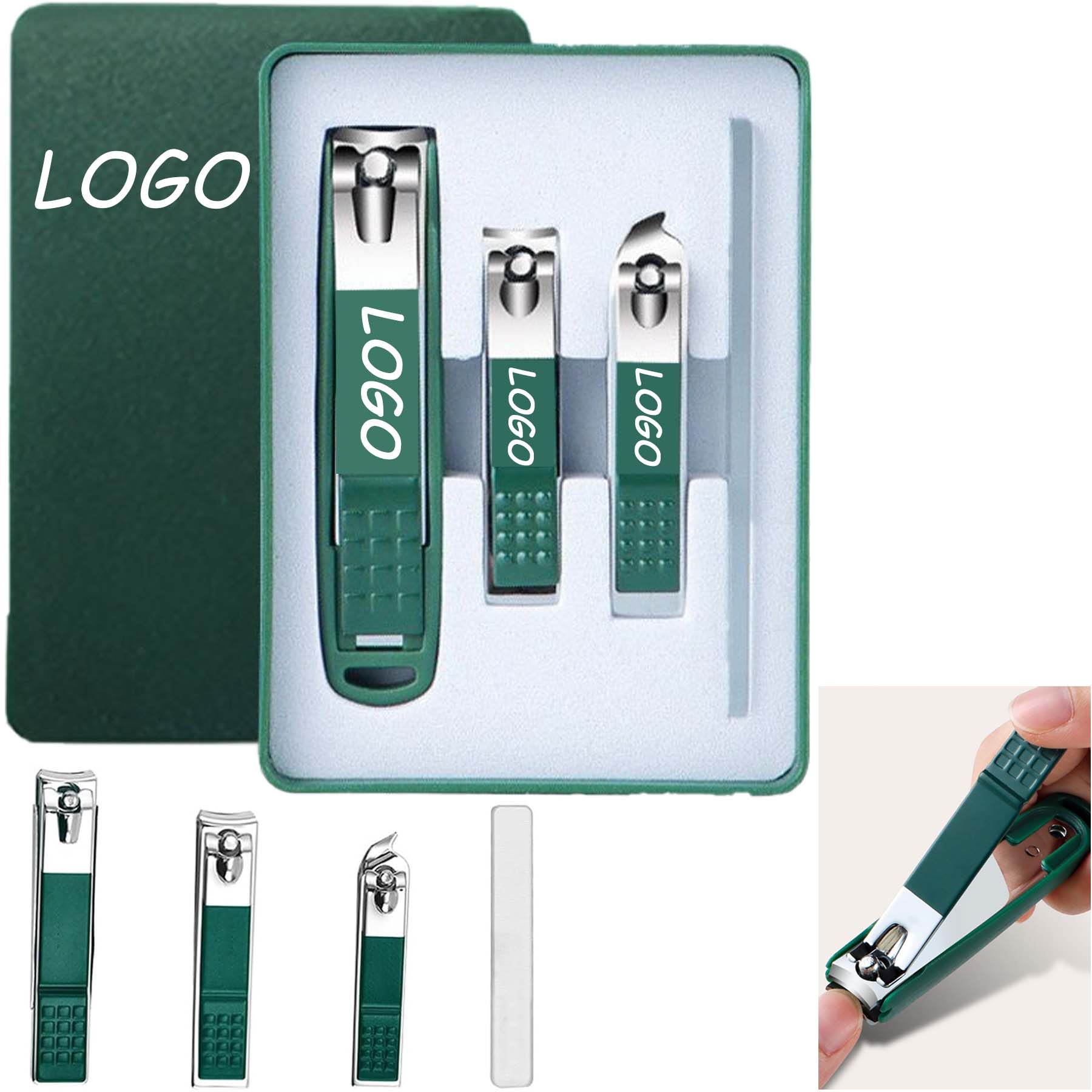 Anti Nail Splash Trimming Set