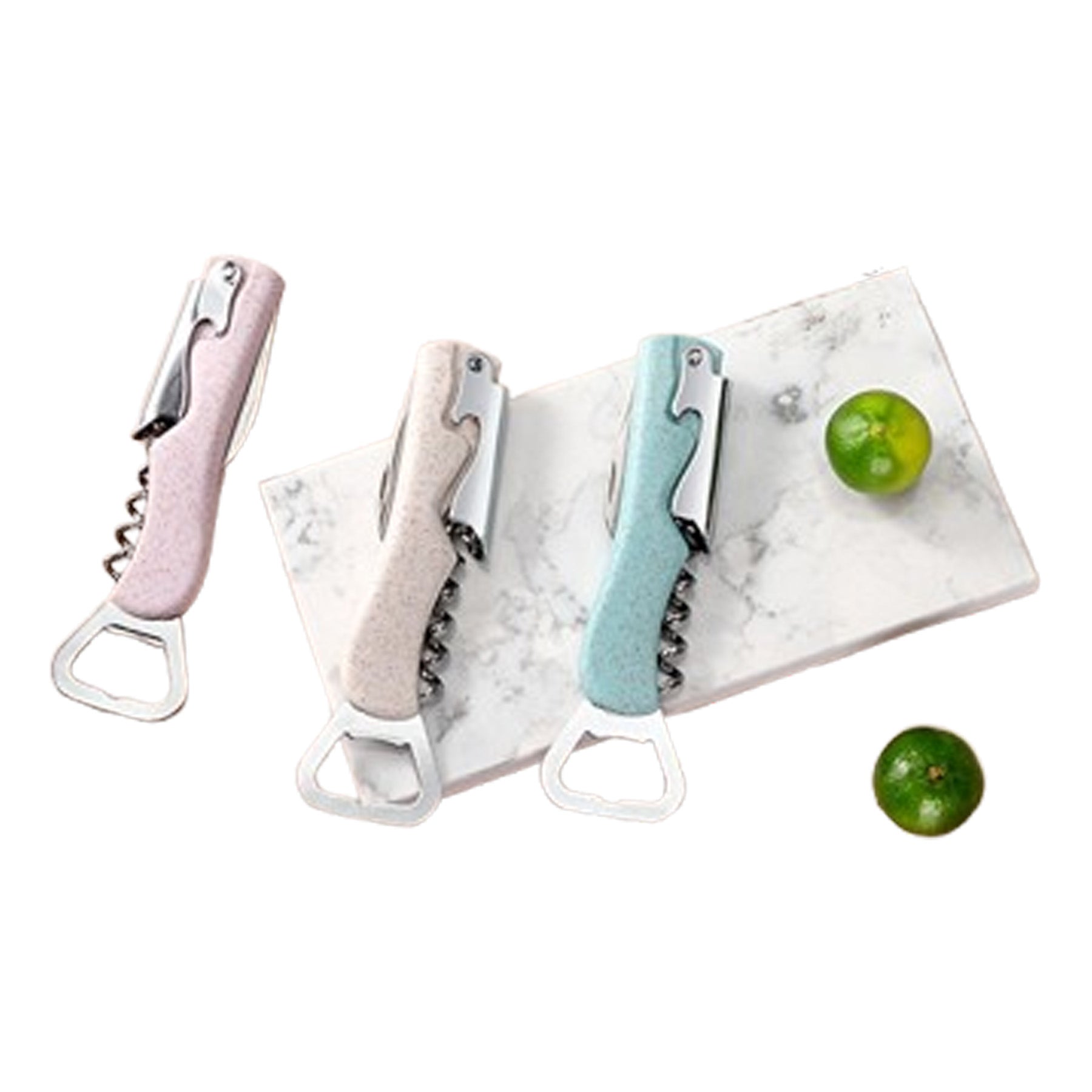 Pitted Stainless Steel Bottle Opener