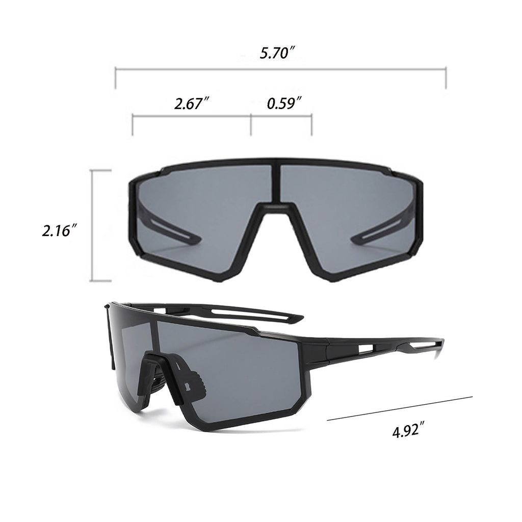 Sport Mirror Lens Sunglasses