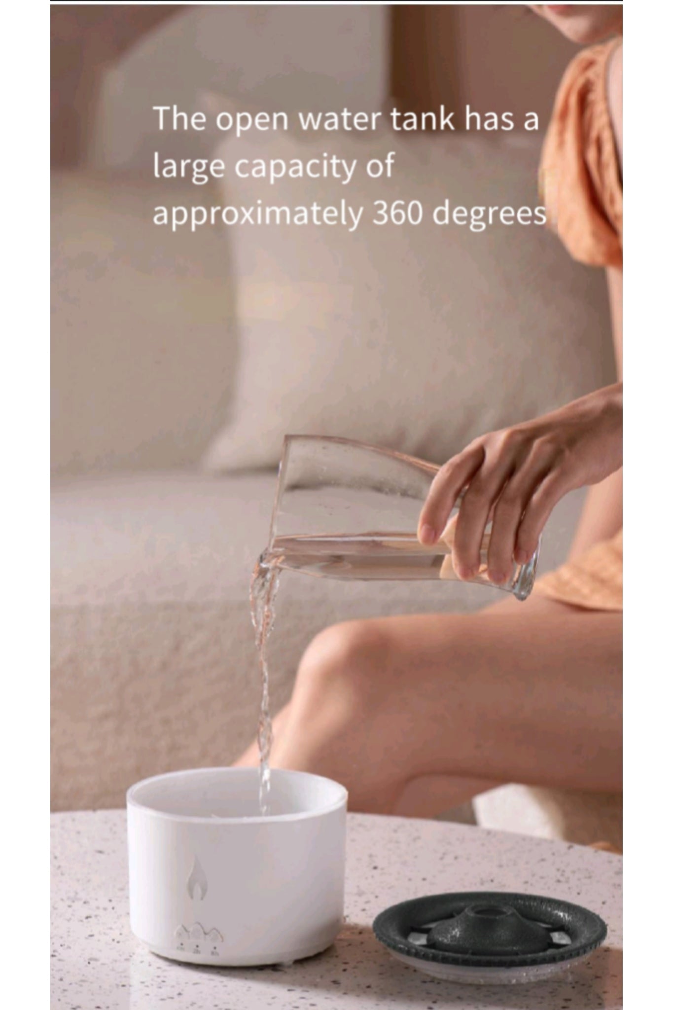 Simulation Flame Aromatherapy Machine