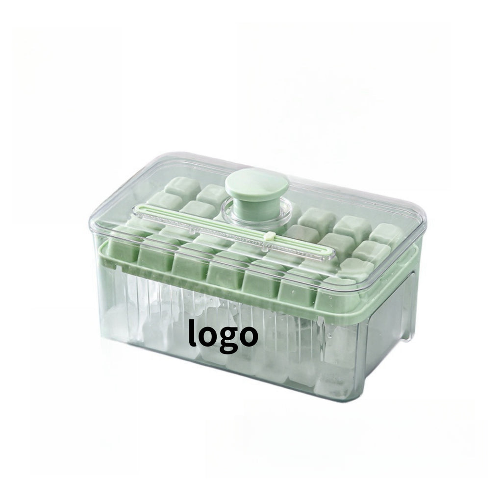 Press-Style Ice Cube Tray