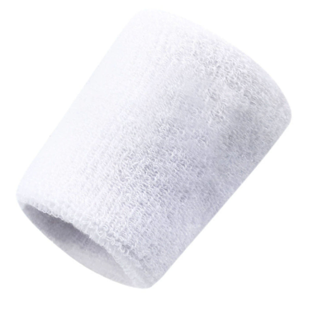 Polyester Sports Wristband Sweatband Elastic Wrist Support