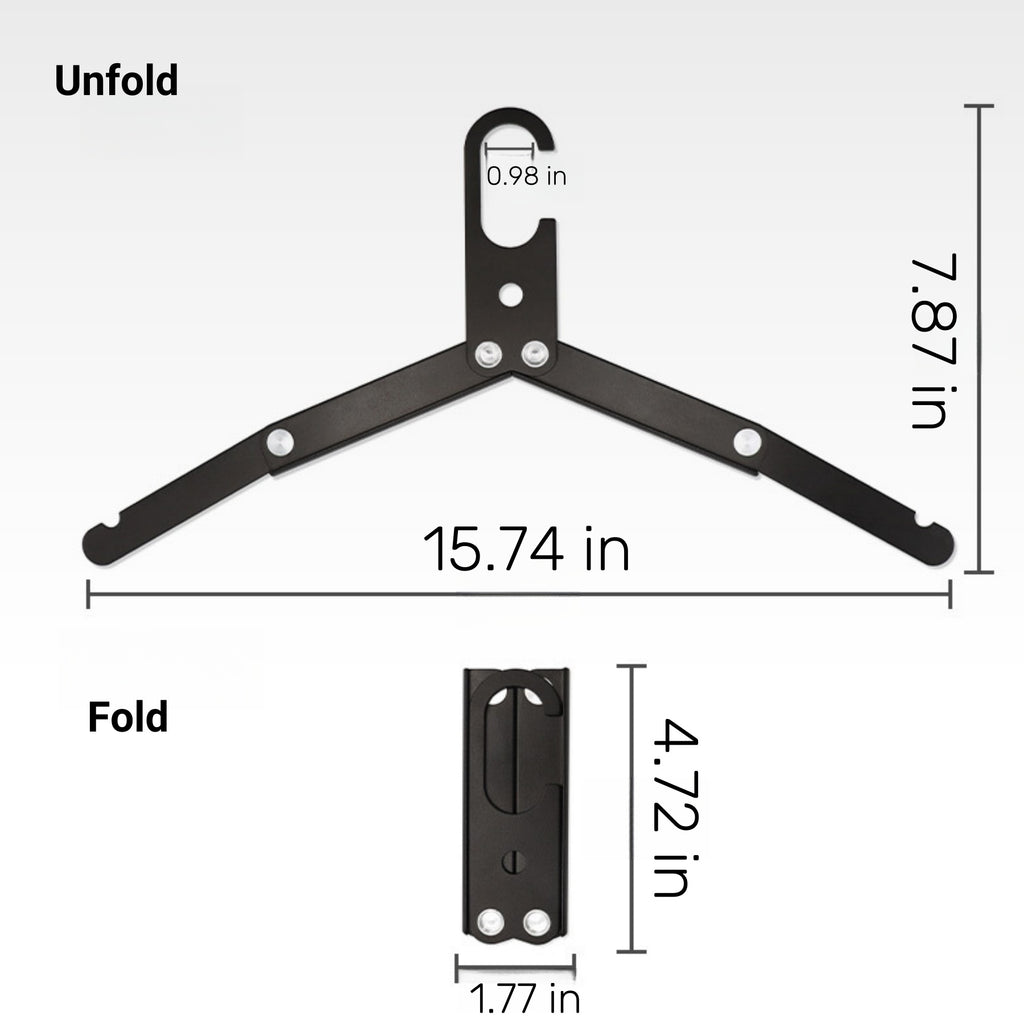 Portable Foldable Clothes Hanger