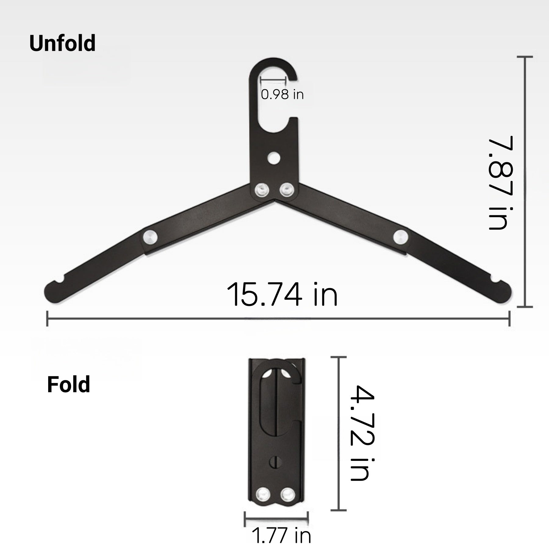 Portable Foldable Clothes Hanger