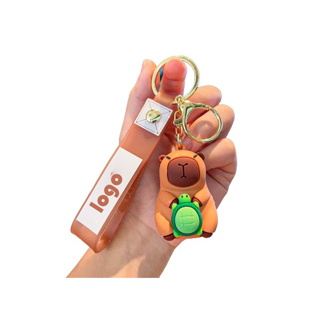 Cartoon Capybara Key Chain