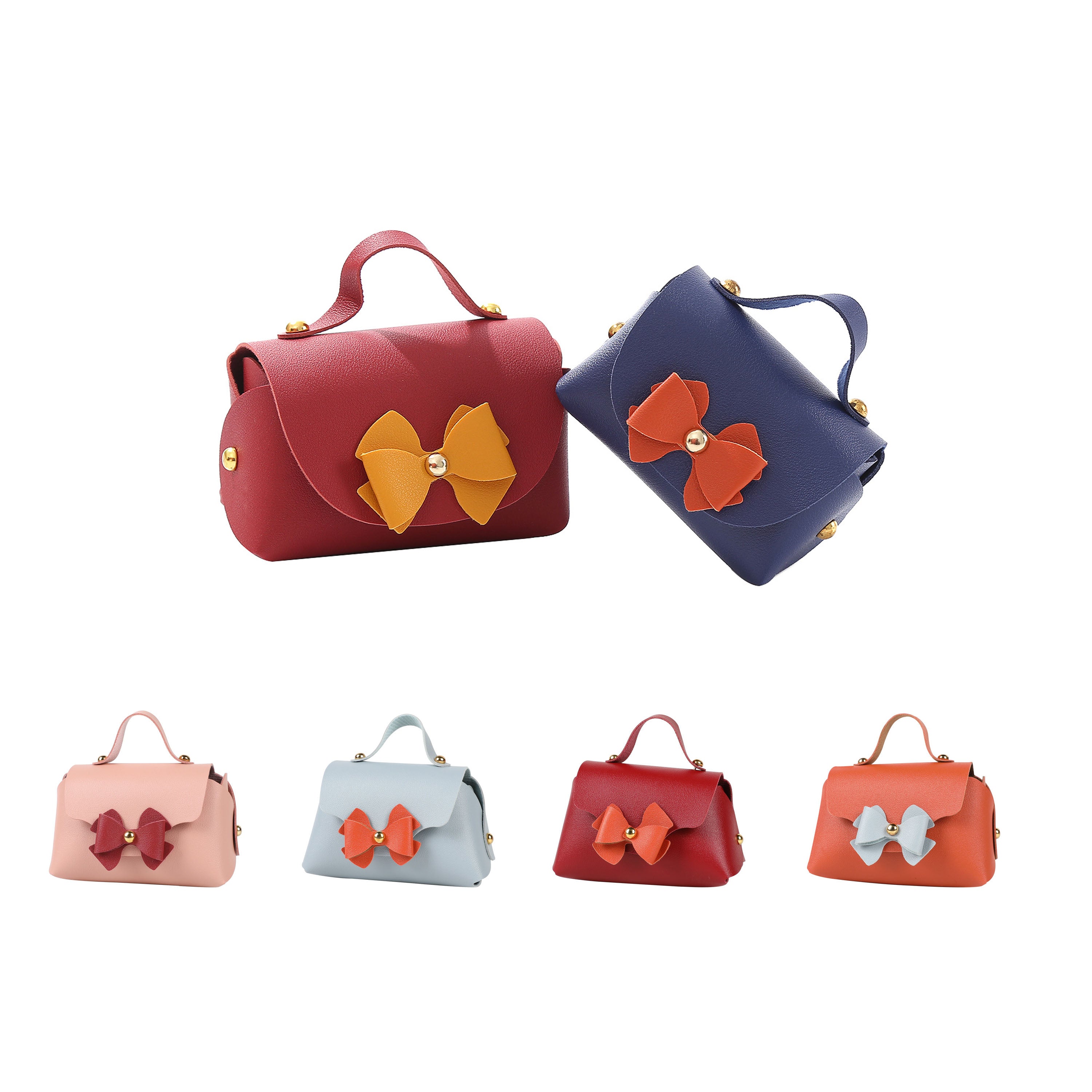 Pu Leather Mini Handbag Candy Gift Box