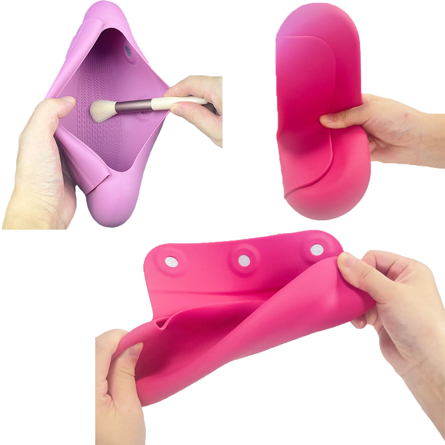 Portable Silicone Cosmetic Bag
