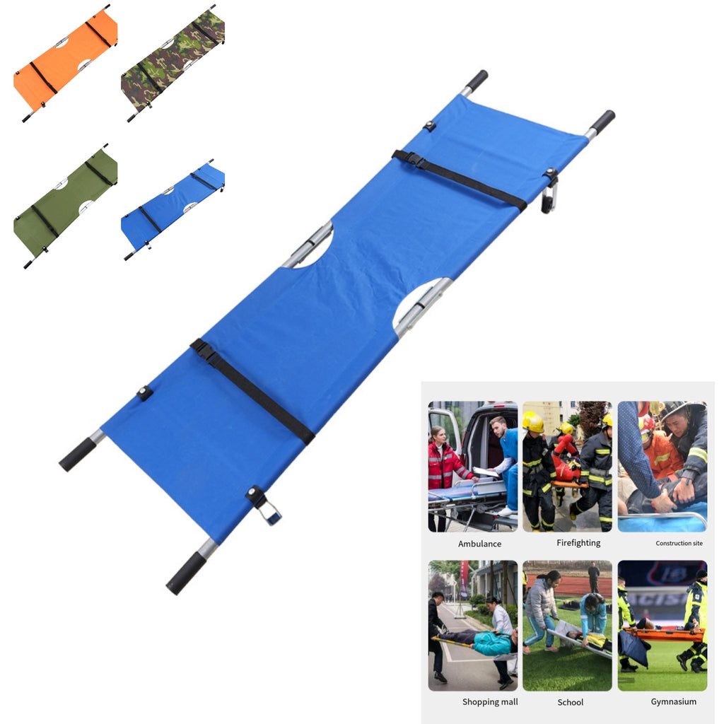 Stainless Steel Folding Rescue Stretcher Firefighter