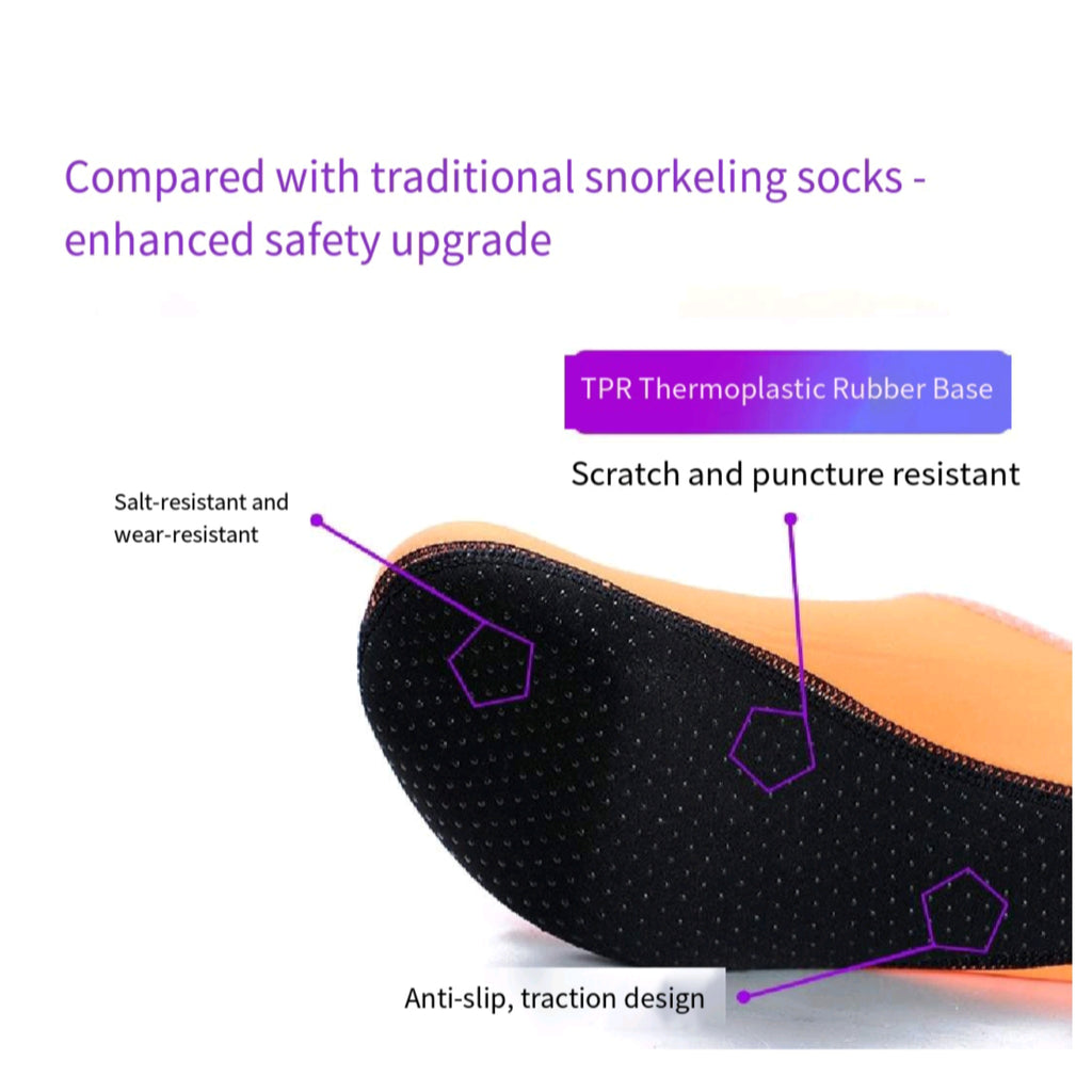 Water Shoes Kids Snorkeling Diving Beach Wading Anti Slip