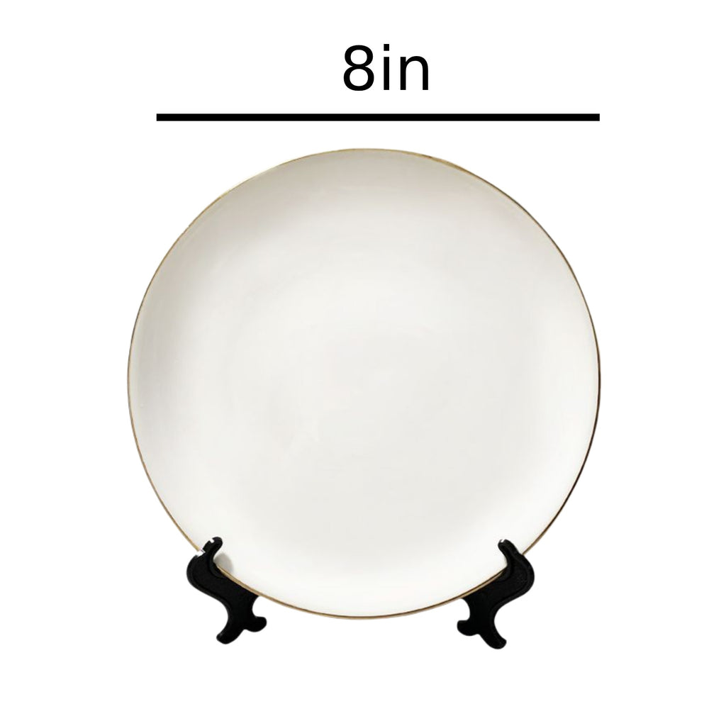Elegant Custom Display Ceramic Plate