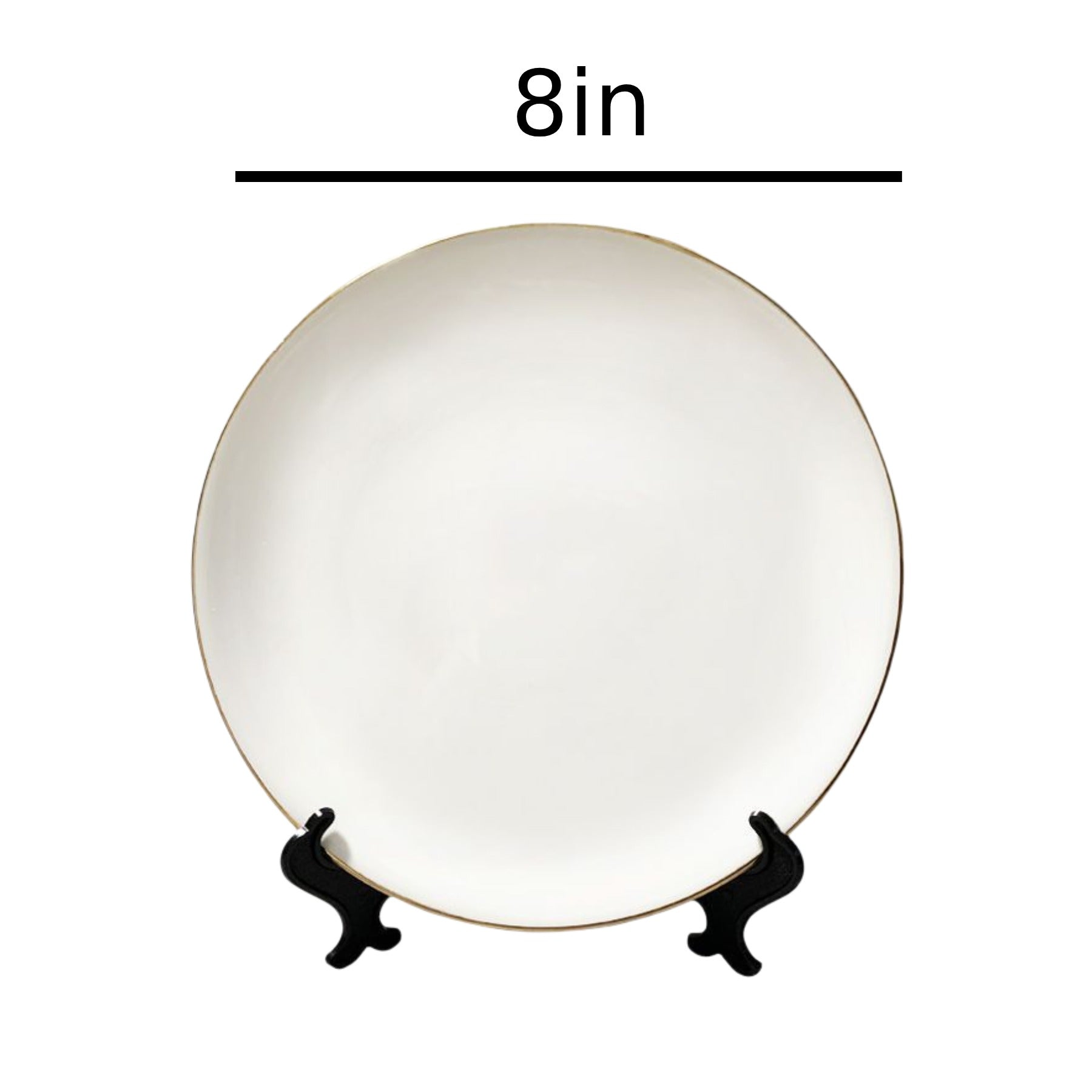 Elegant Custom Display Ceramic Plate