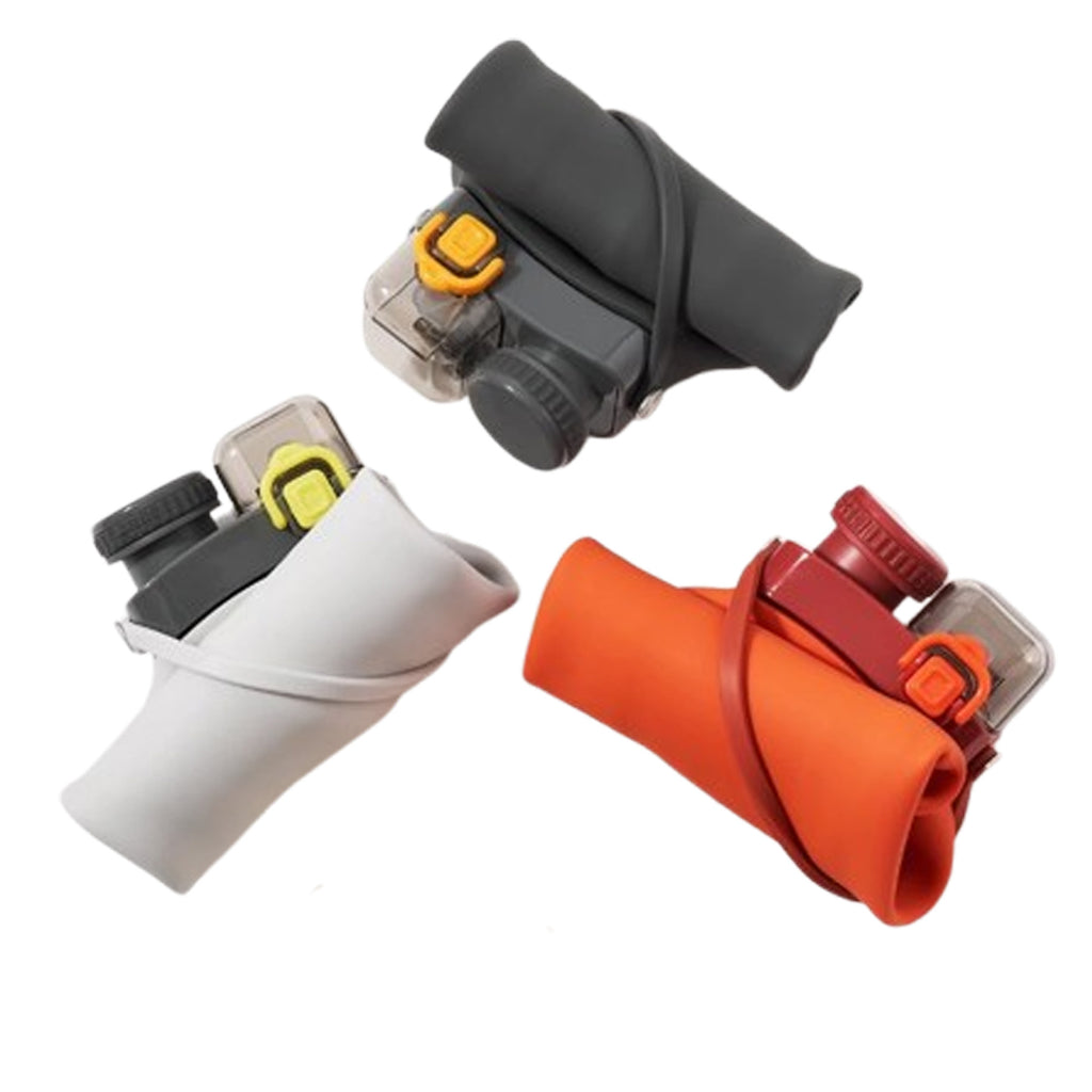 Foldable Square Silicone Water Bottle