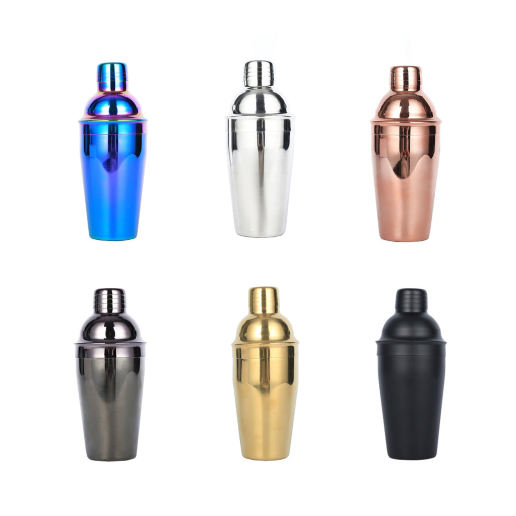 16Oz Bar Stainless Steel Classic Multicolor Cocktail Shaker