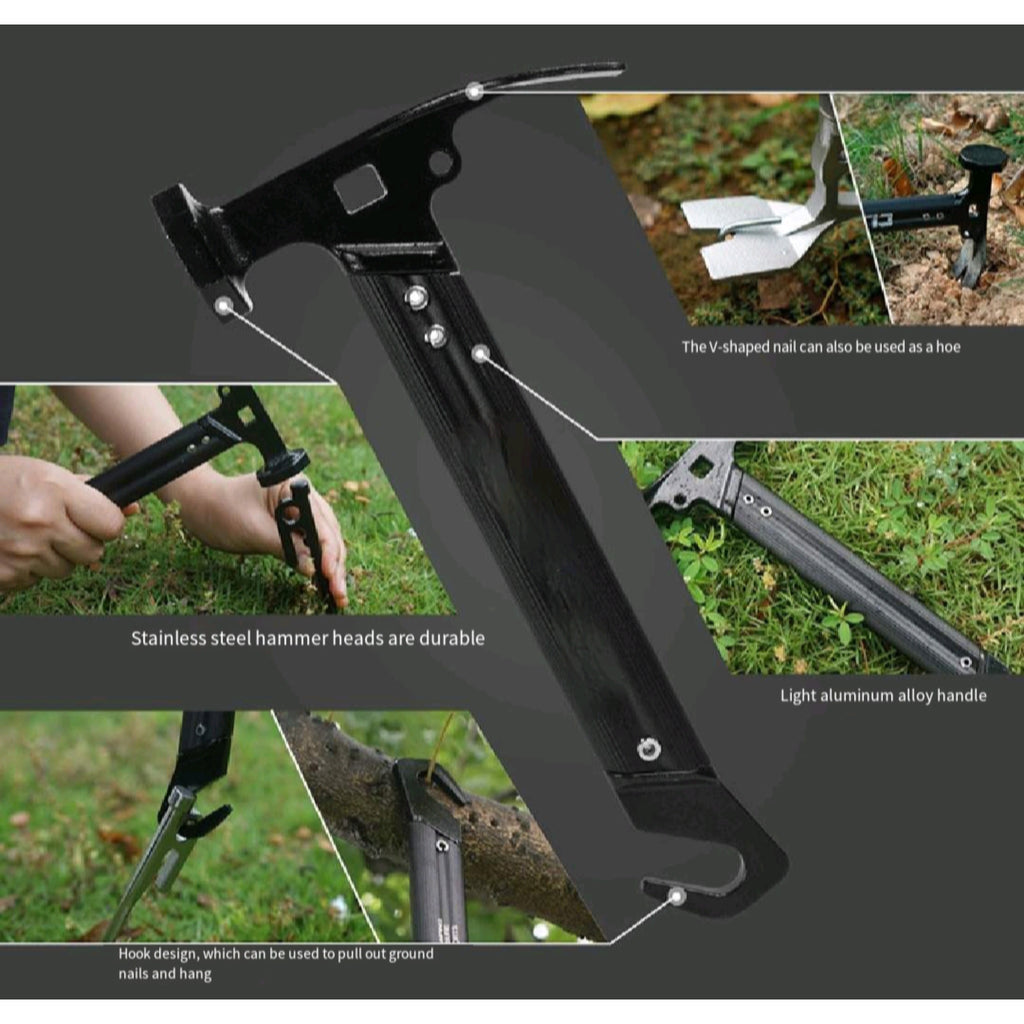 Stainless Steel Tent Stake Hammer