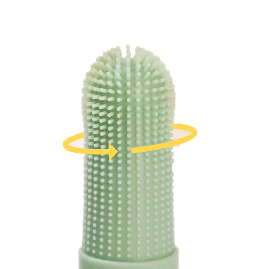 Silicone Dog Tooth Brushing Kit
