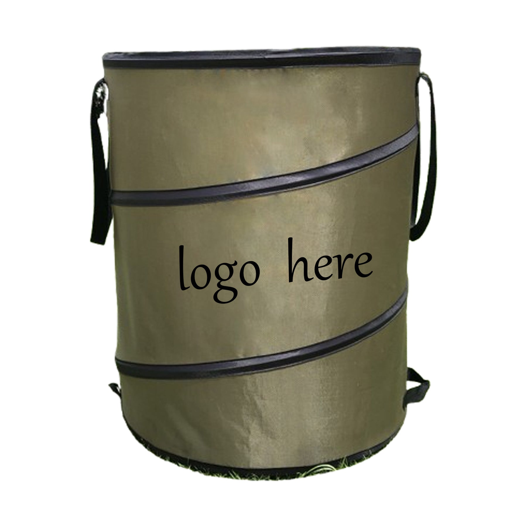 Collapsible Cylindrical Trash Bin