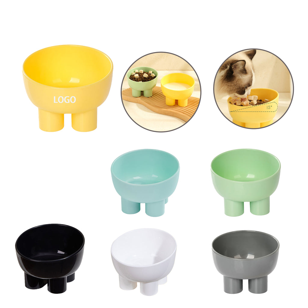 Elevated Cat Bowl With 15-Degree Tilt