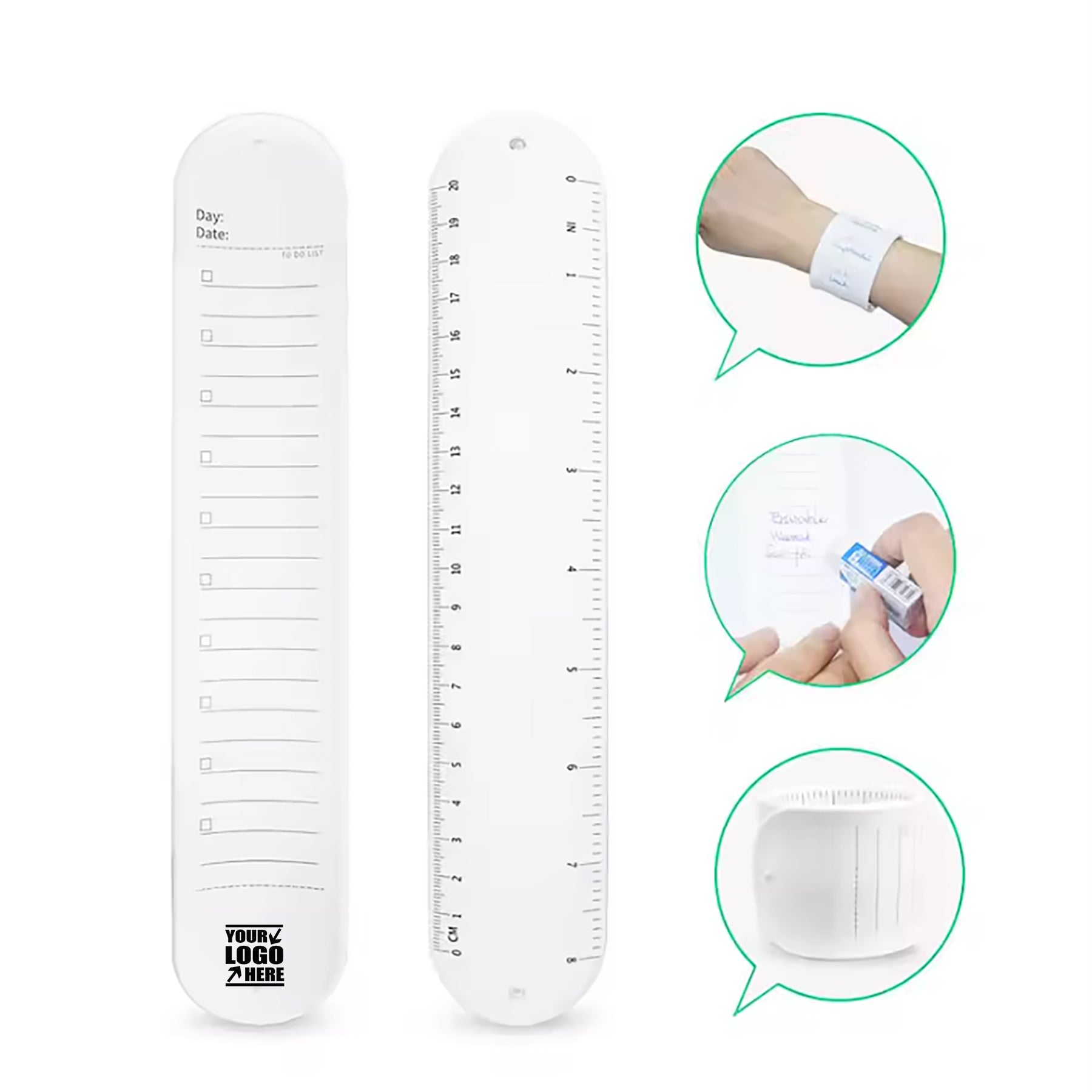 Slap Silicone Reminder Bracelet