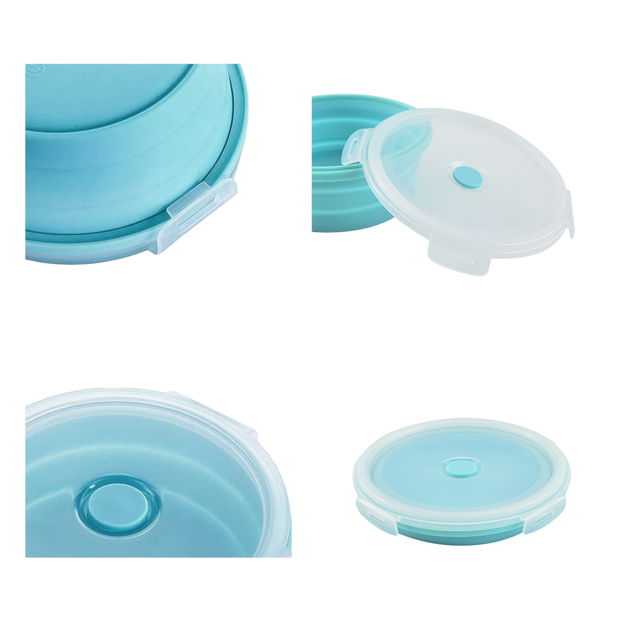 Collapsible Bowls With Lids