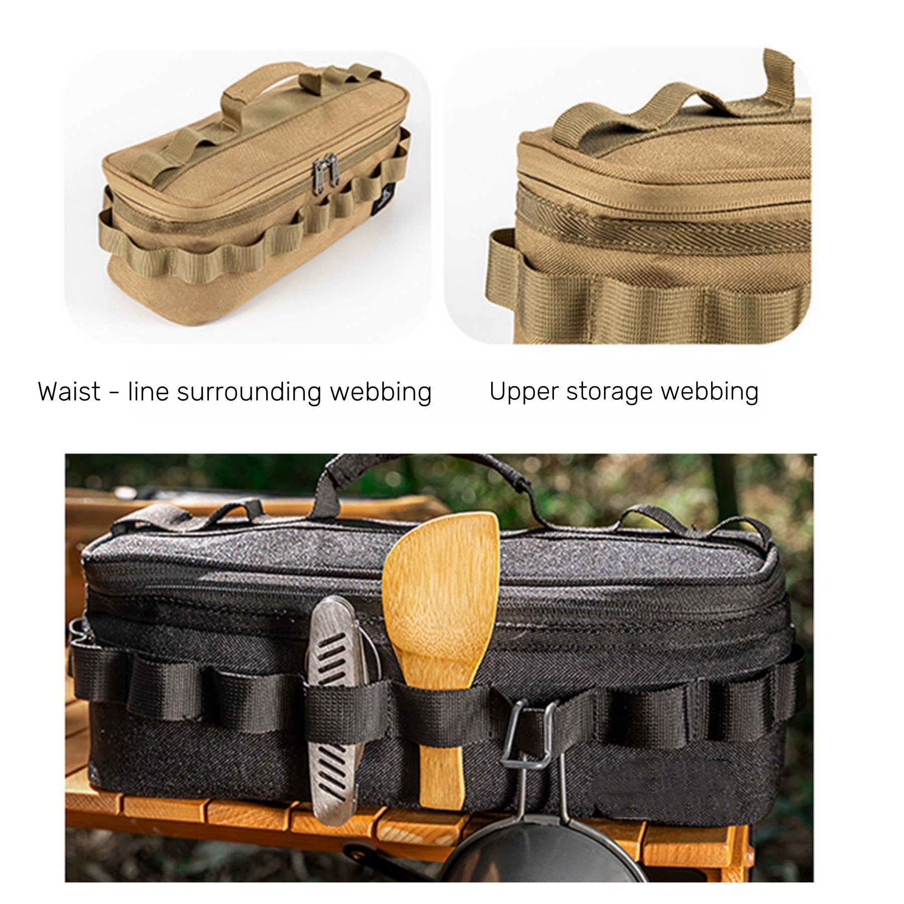 Outdoor Tableware Storage Bag