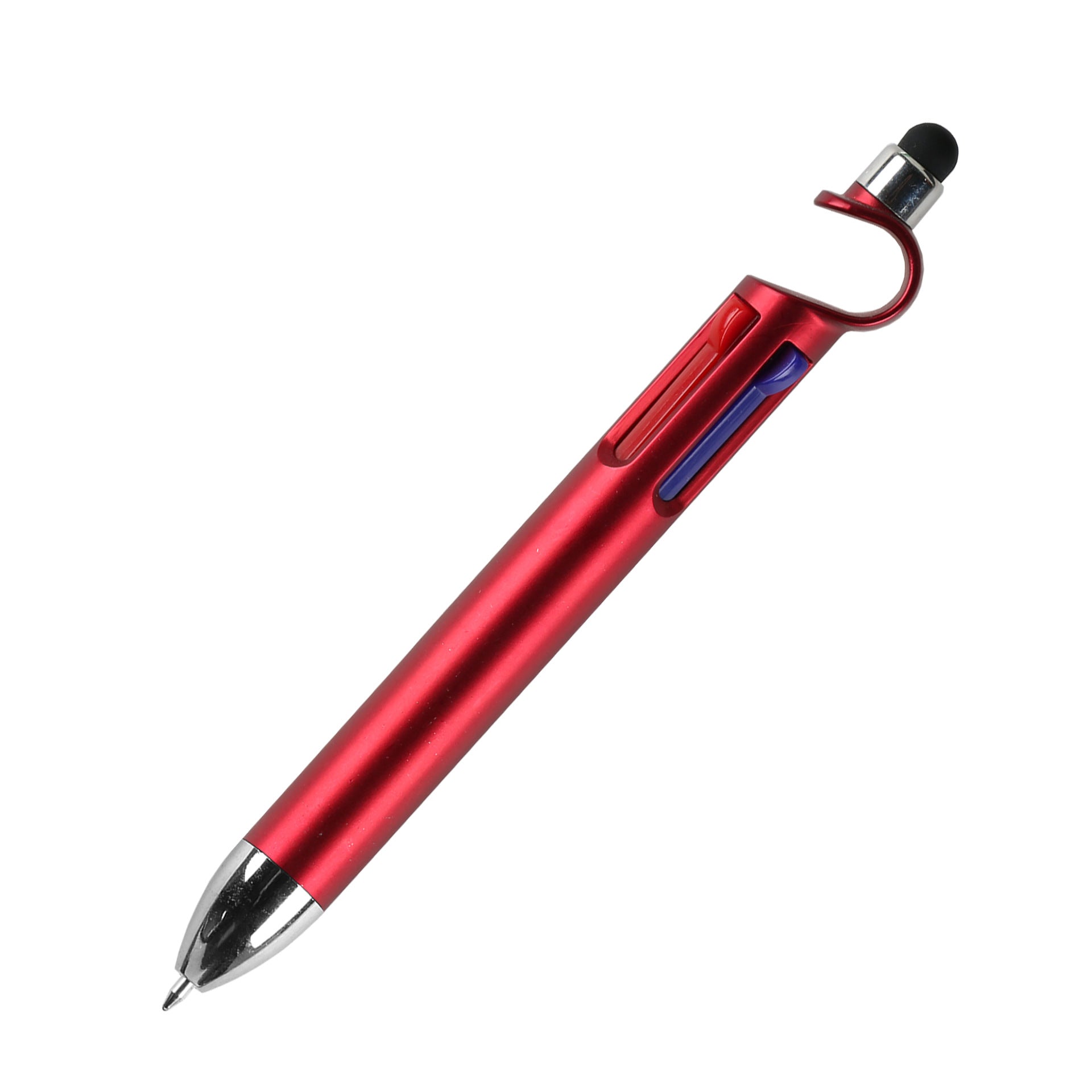 Four-Color Ballpoint Pen Phone Holder