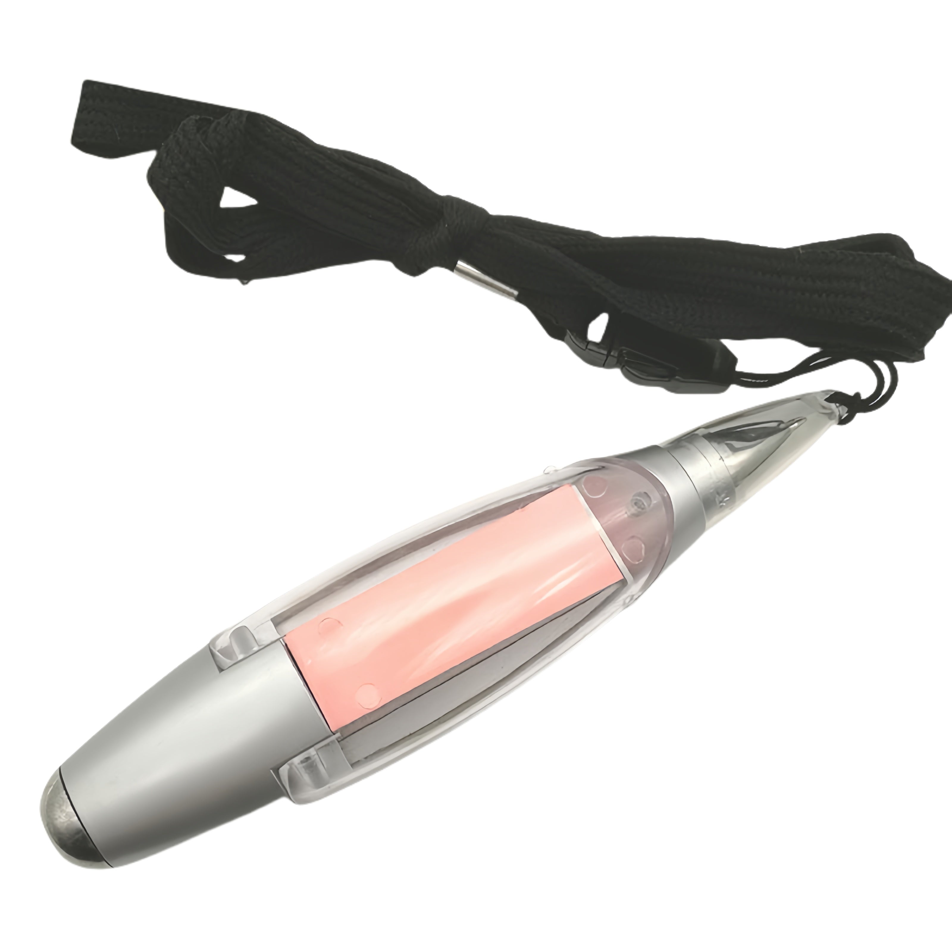 Retractable Badge Pen With Strap