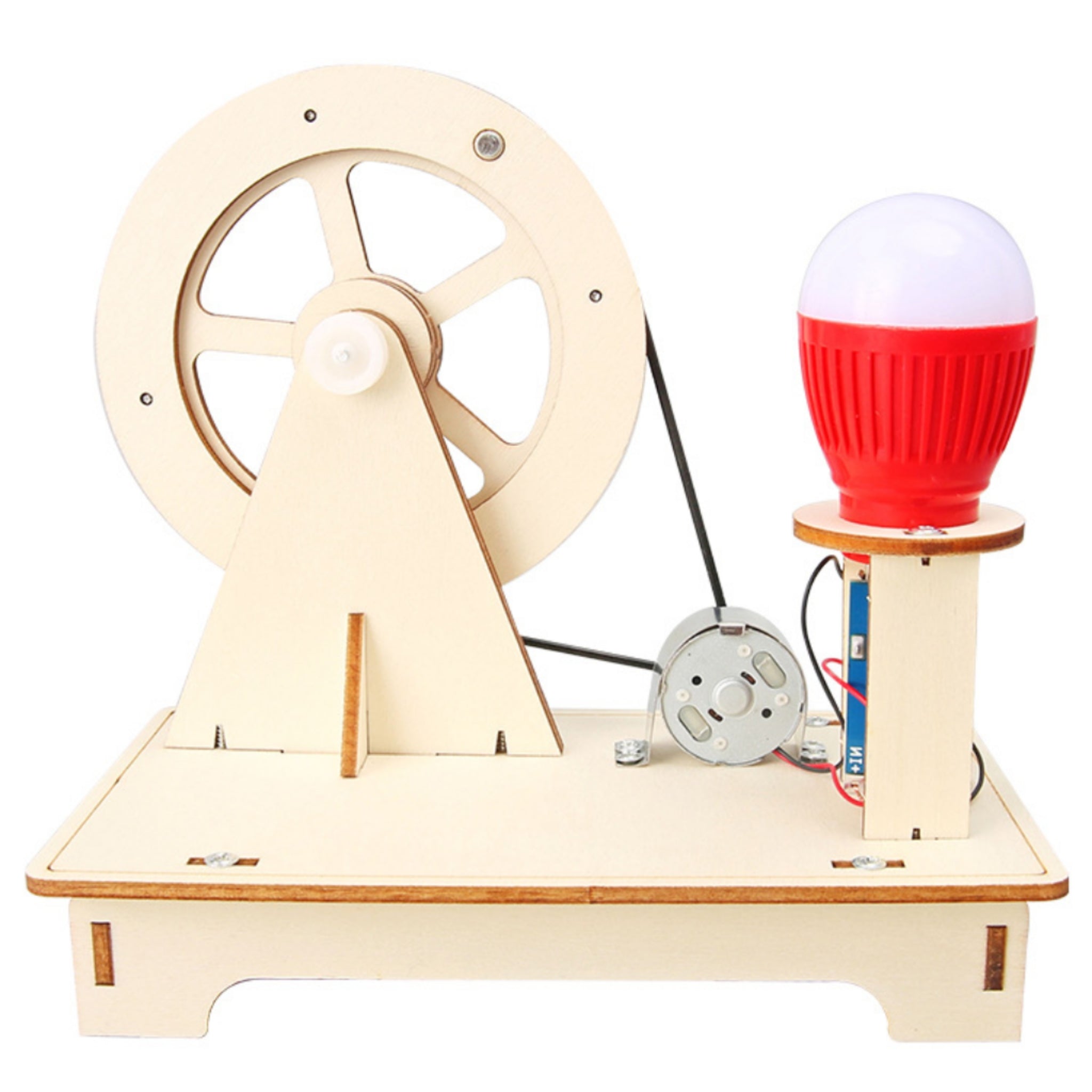 Student DIY Hand Cranked Generator