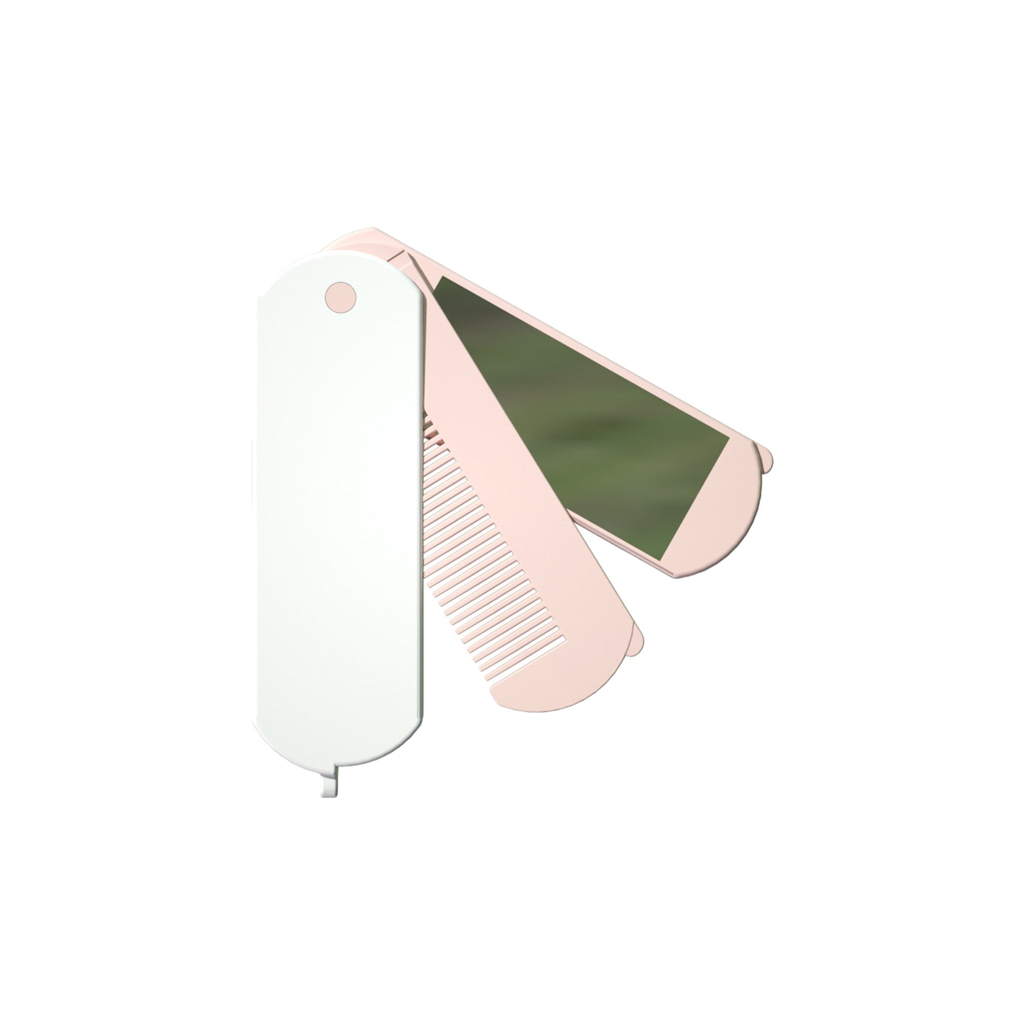 Folding Handheld Makeup Mirror
