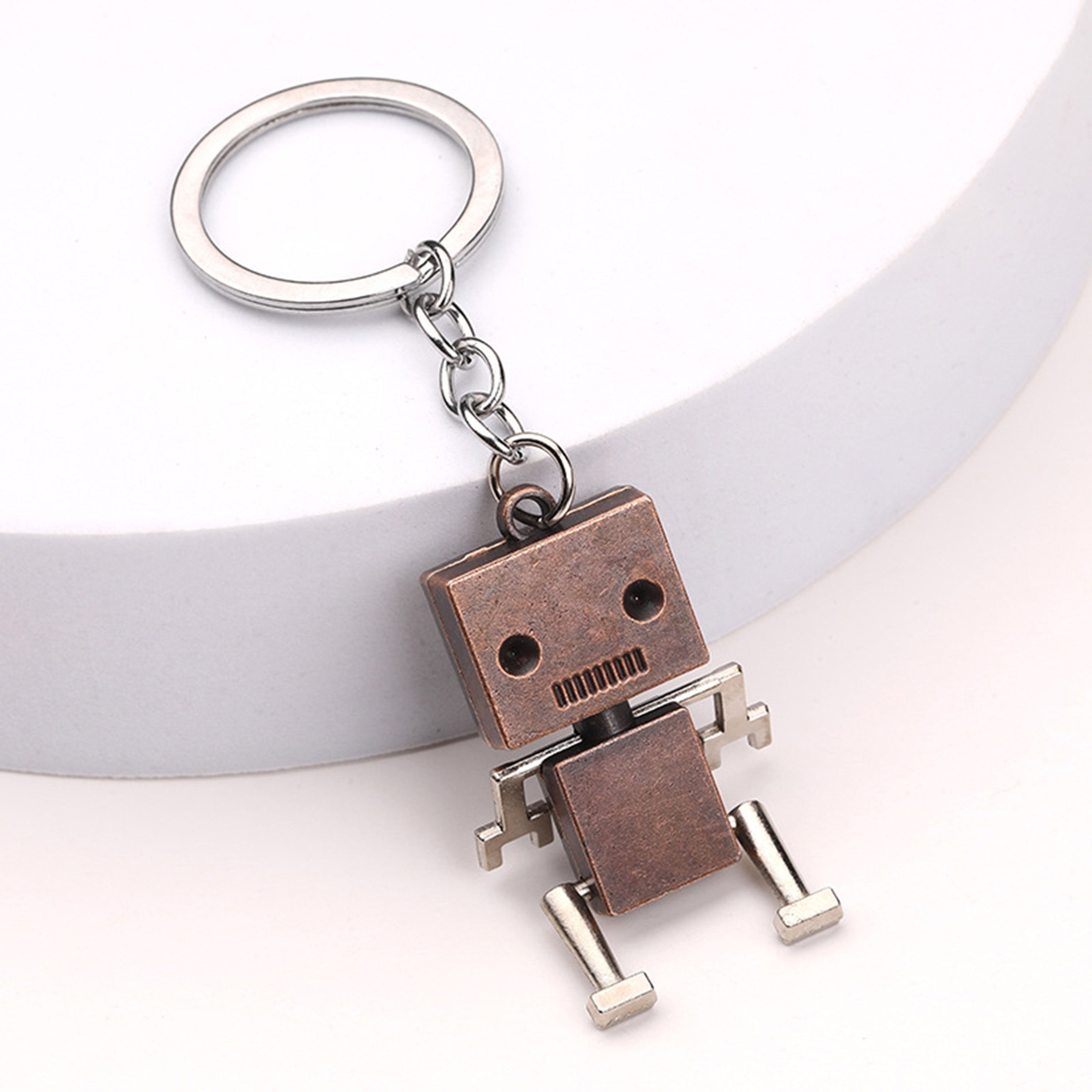 Vintage Robot Keychain