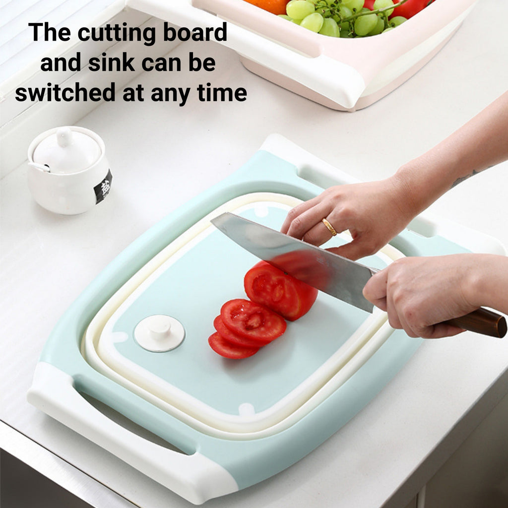 Multi-functional Foldable PP Cutting Board