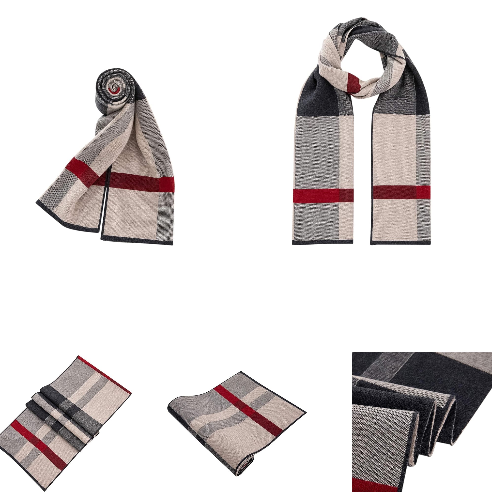 Men'S Winter Warm Scarf