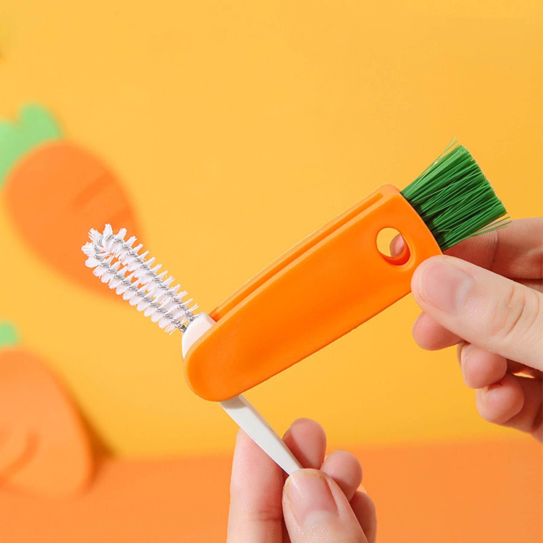 Precision Cup Lid Scrubber Brush
