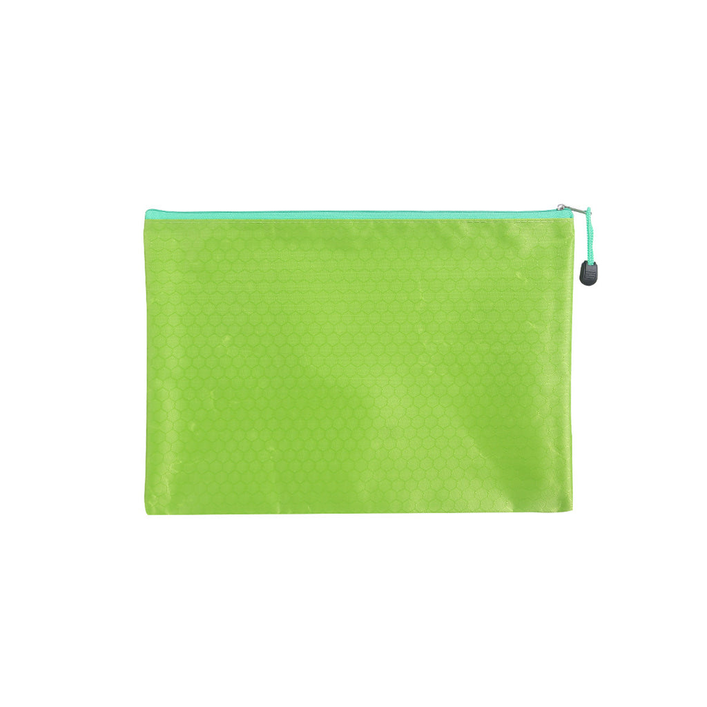 A4 Football Pattern Waterproof Zipper File Organizer