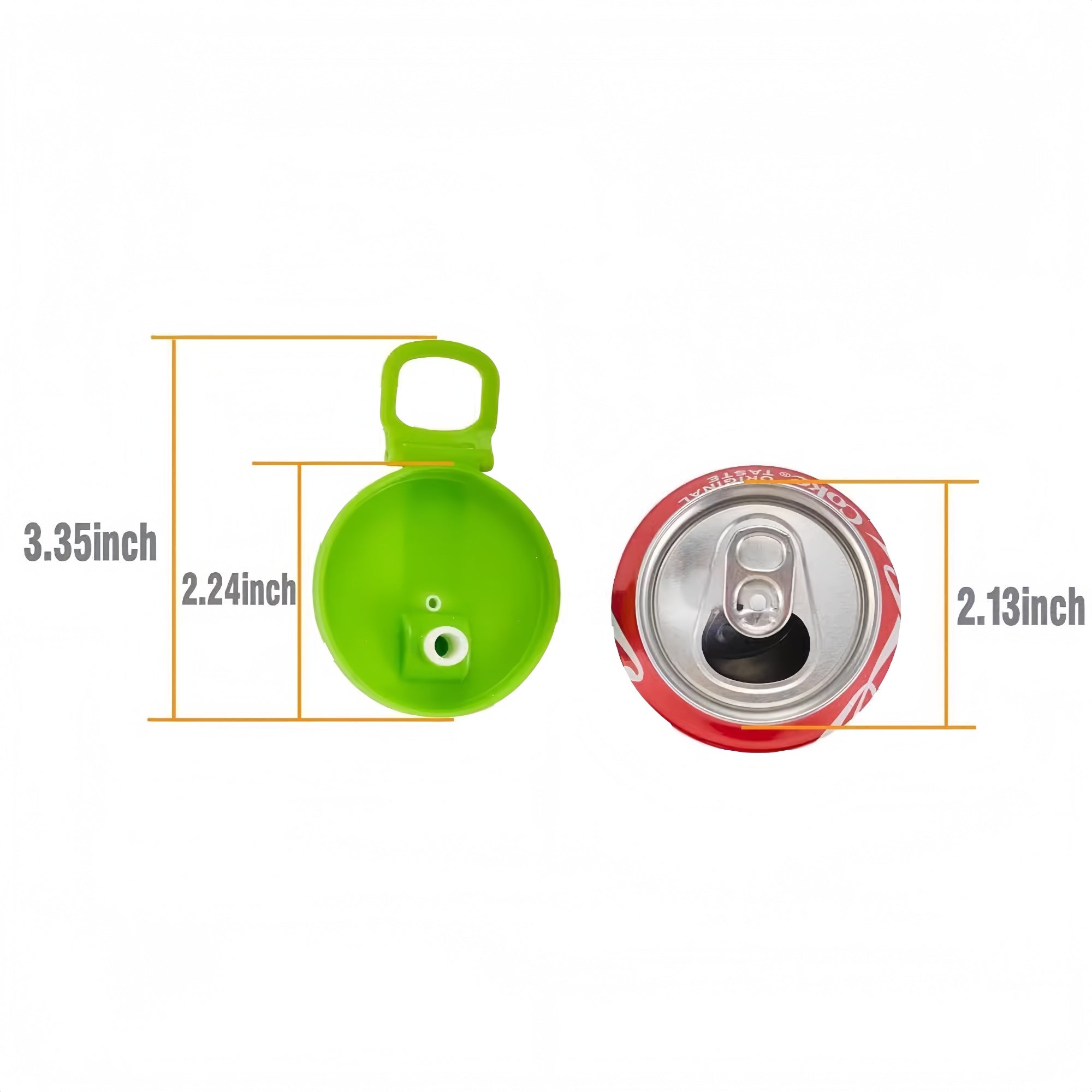 Silicone Straws Soda Can Covers