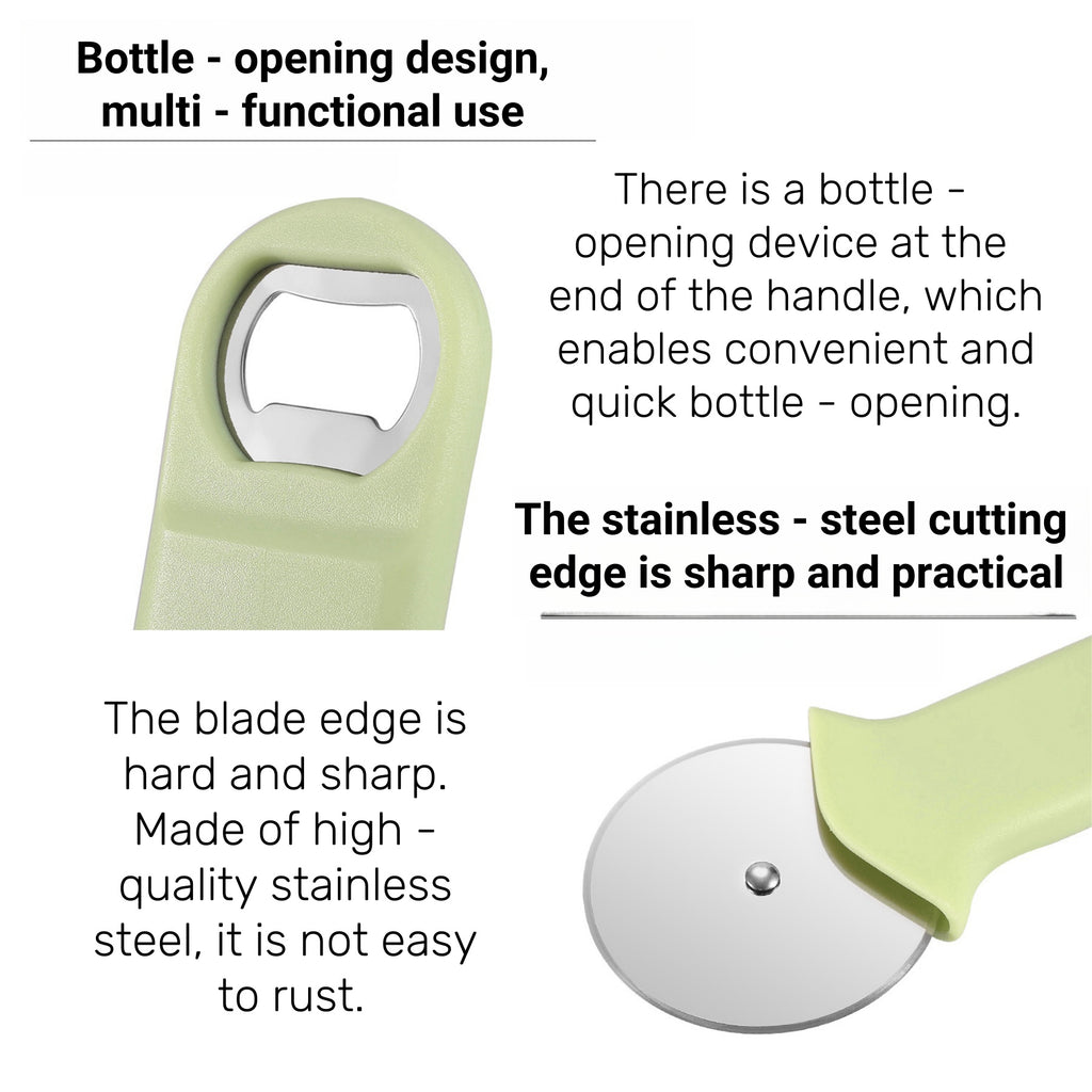 Multifunctional Stainless Steel Pizza Cutter
