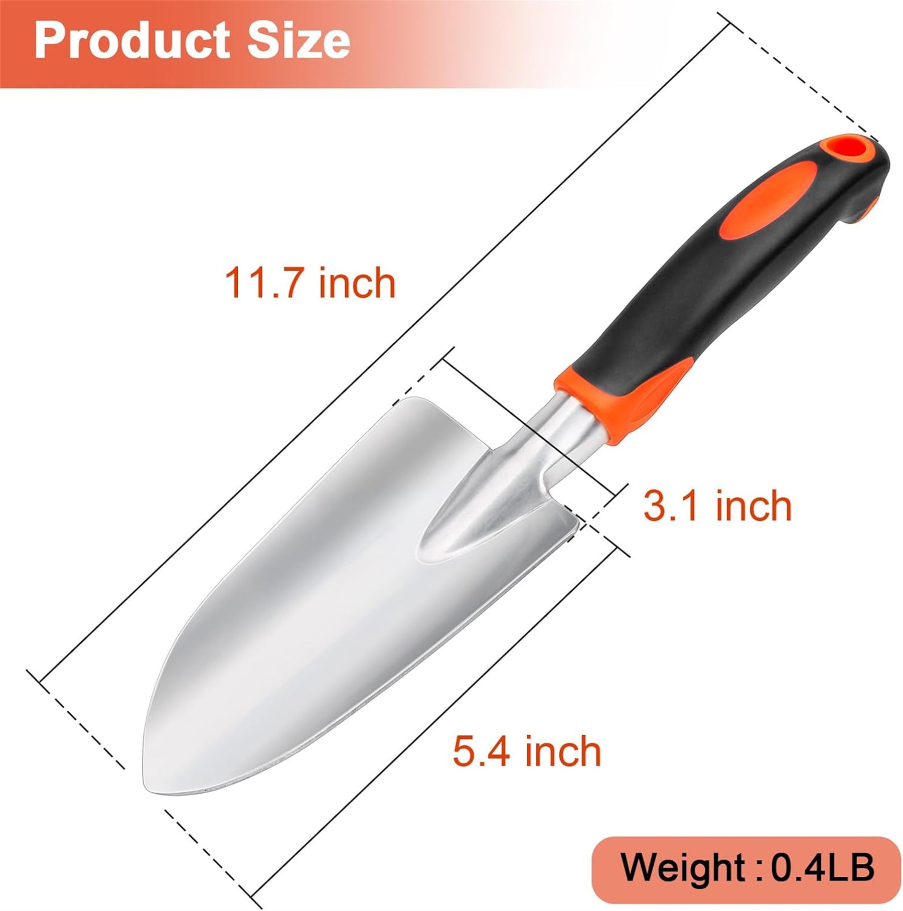 Metal Garden Shovel