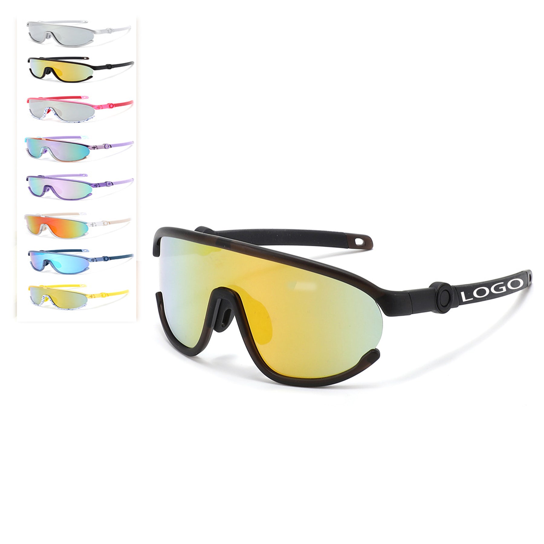 Outdoor Sports Cycling Fashion Trend Windproof Sunglasses
