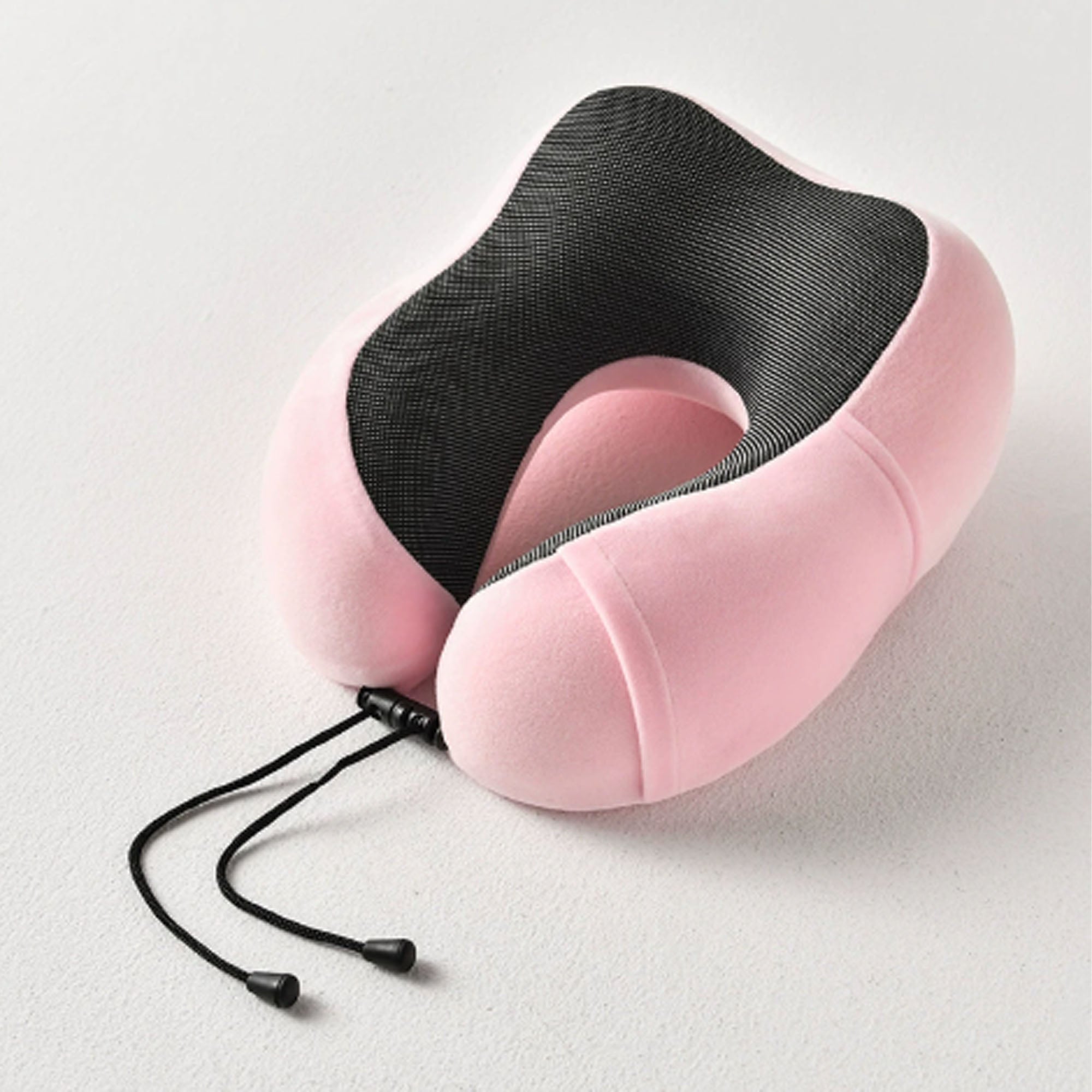 Memory Foam U-Neck Pillow, Ergonomic Travel Neck Support
