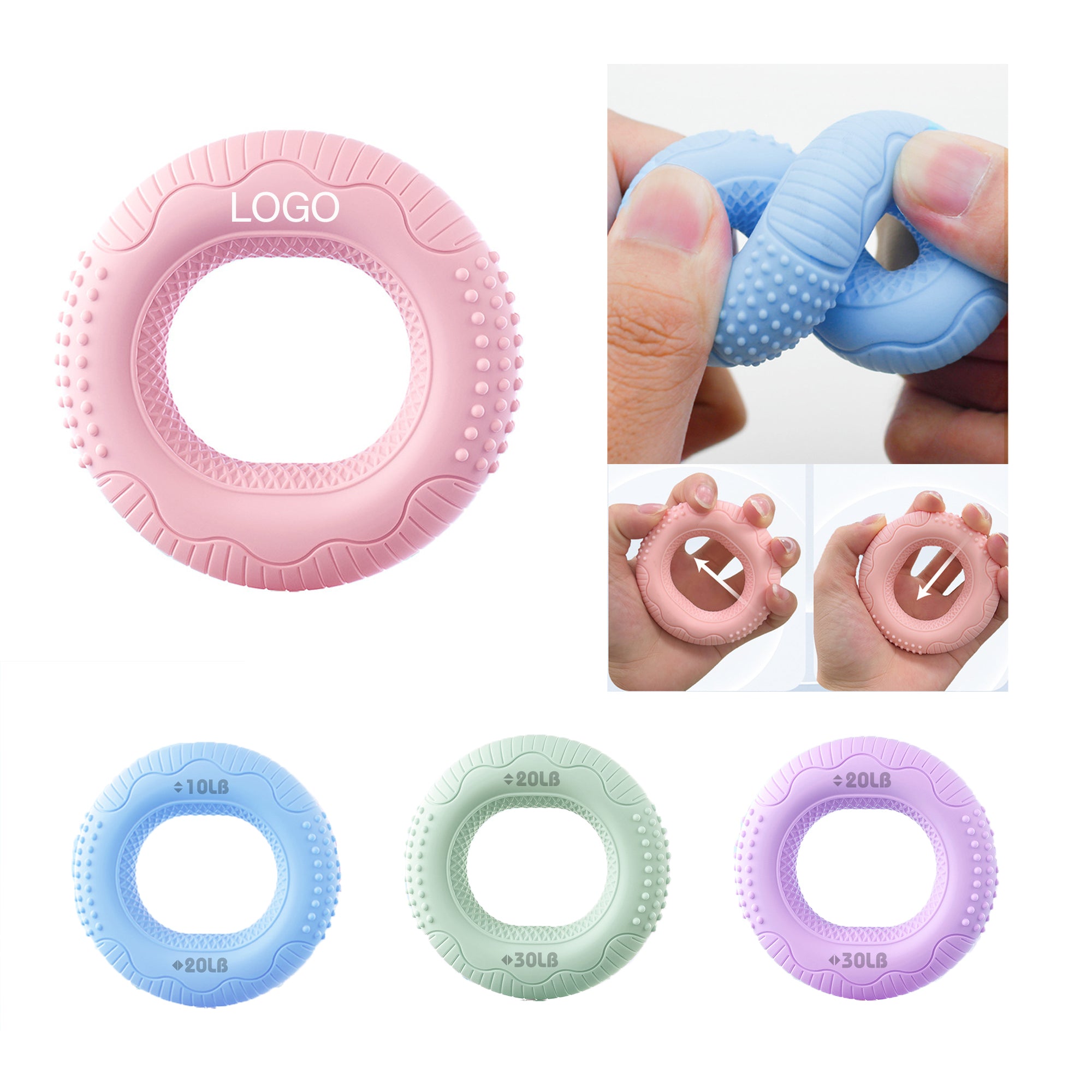 Silicone Hand Grip Strengthener