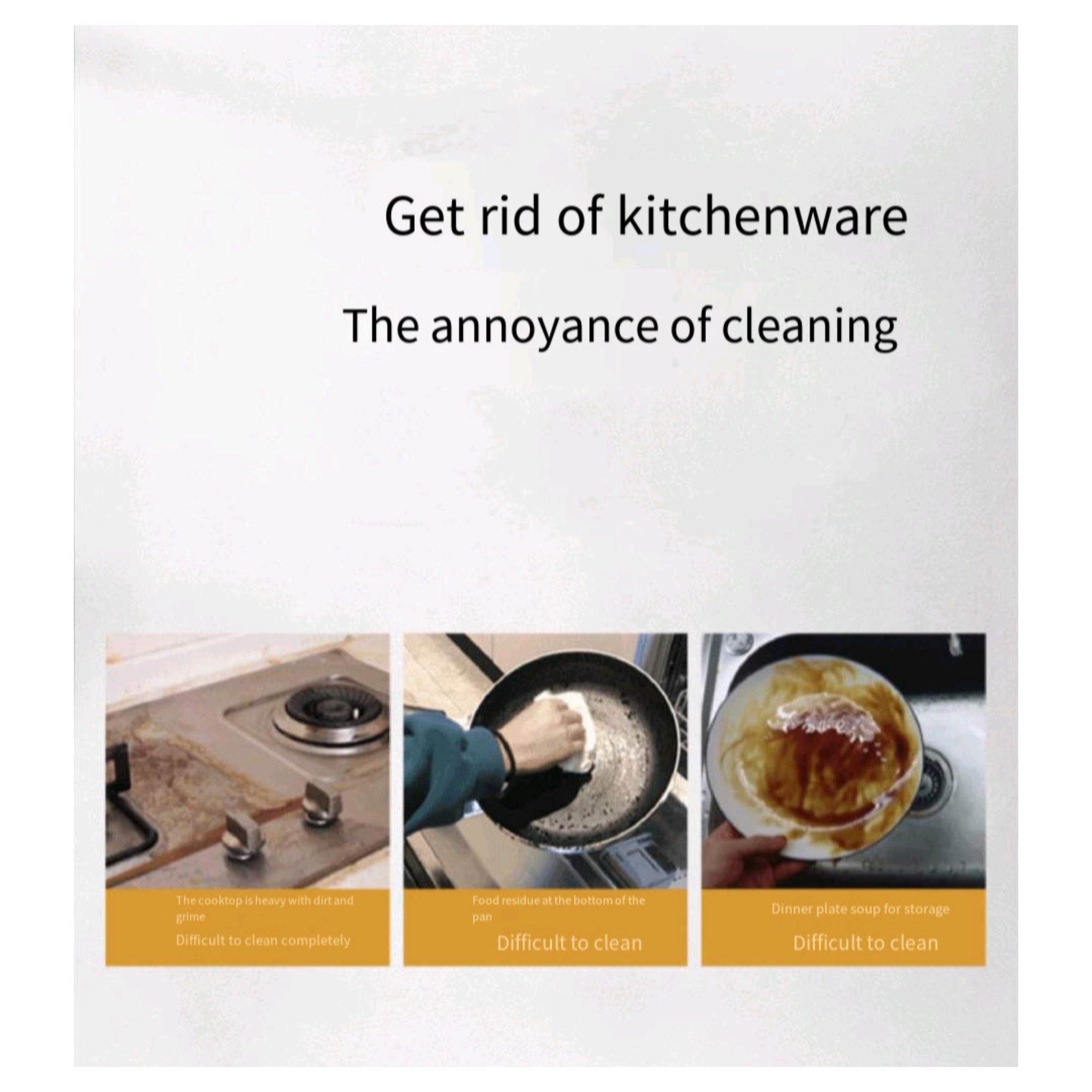 Soft Scraper for Kitchen Cleaning
