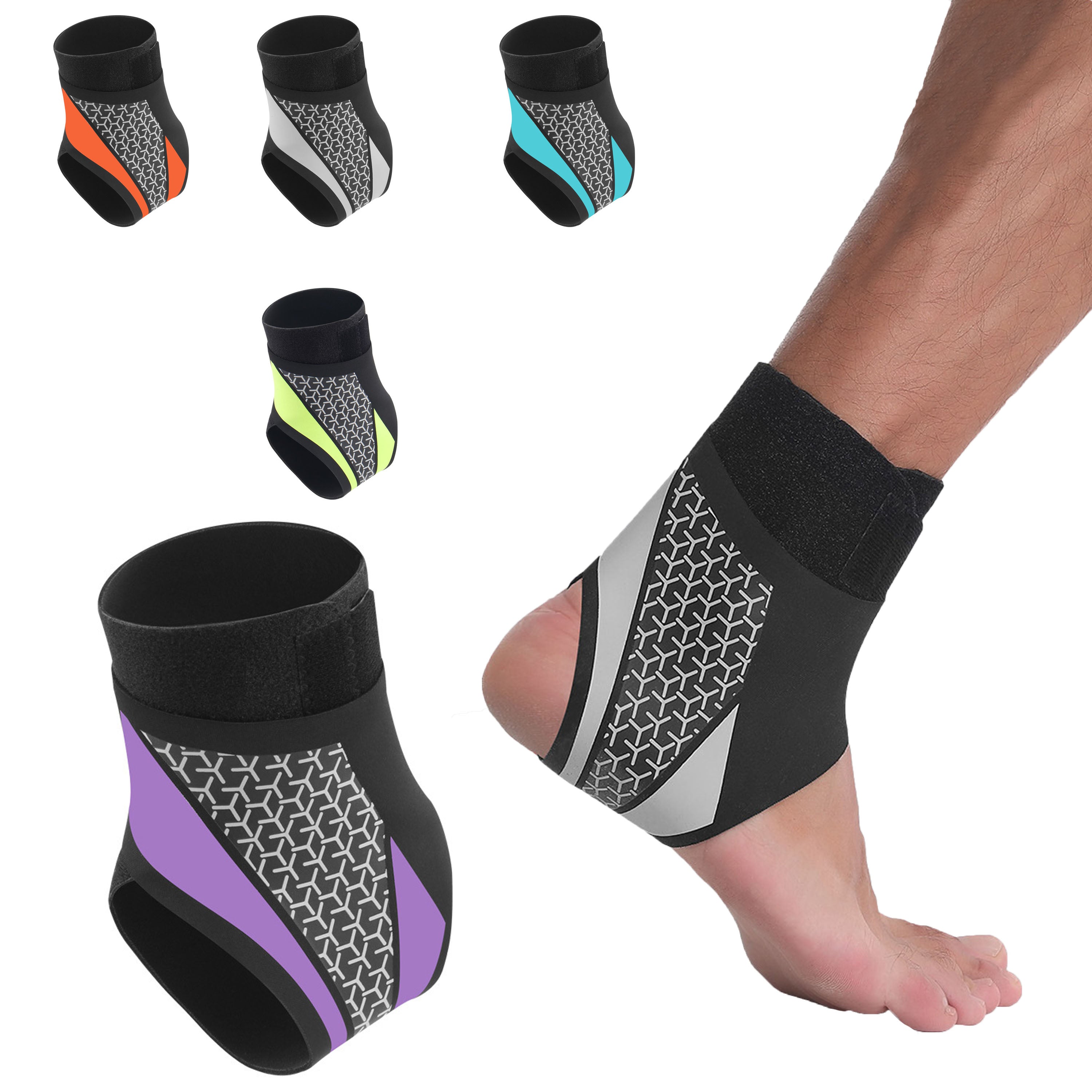 Adult Sports Ankle Protector Anti Sprain Protective Sock Sleeve