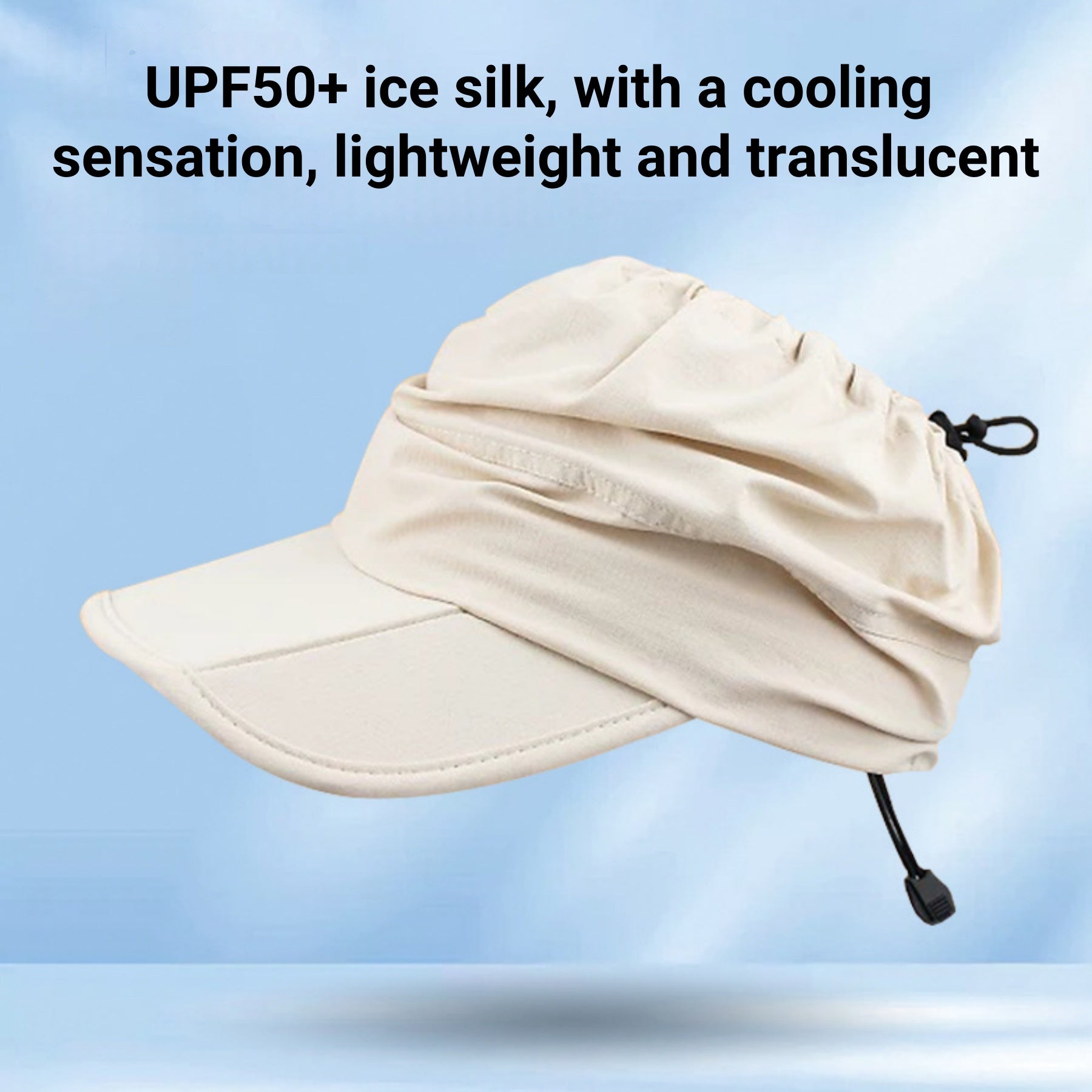 Portable Quick-Dry Visor Baseball Cap