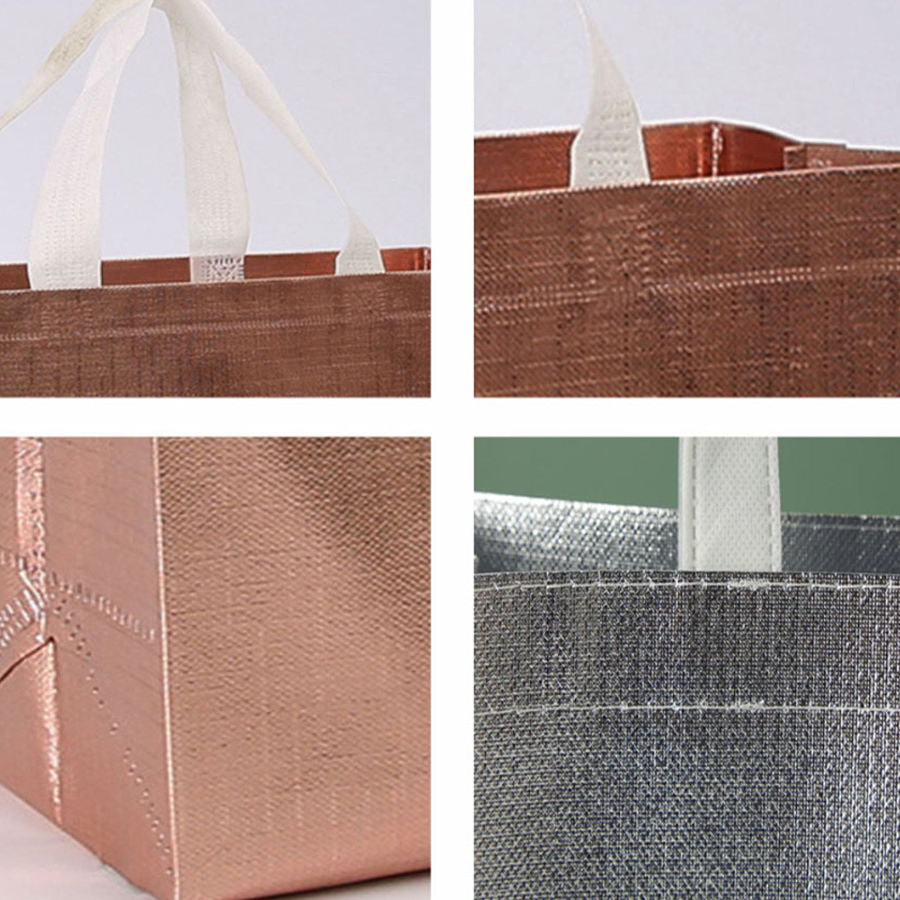 Reusable Non Woven Foldable Shopping Bag All Over Printing