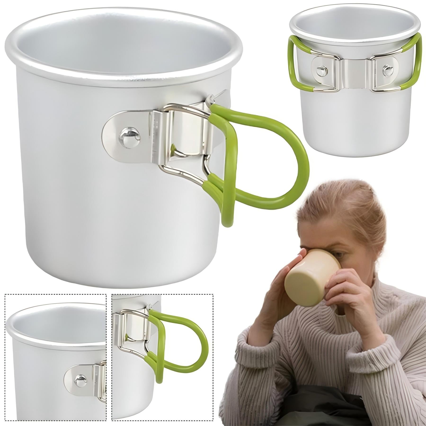 Folding Aluminum Tea Mug