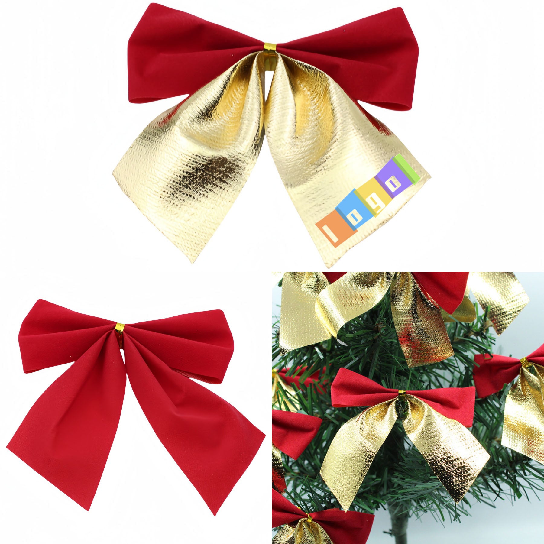 Christmas Tree Ornament Bow